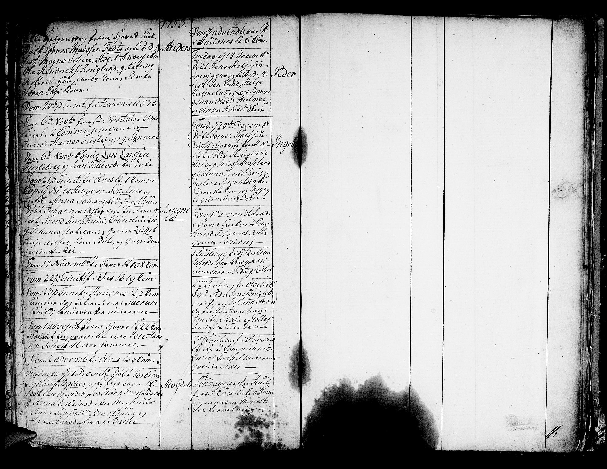 Kvinnherad sokneprestembete, AV/SAB-A-76401/H/Haa: Parish register (official) no. A 2, 1710-1753, p. 338-339