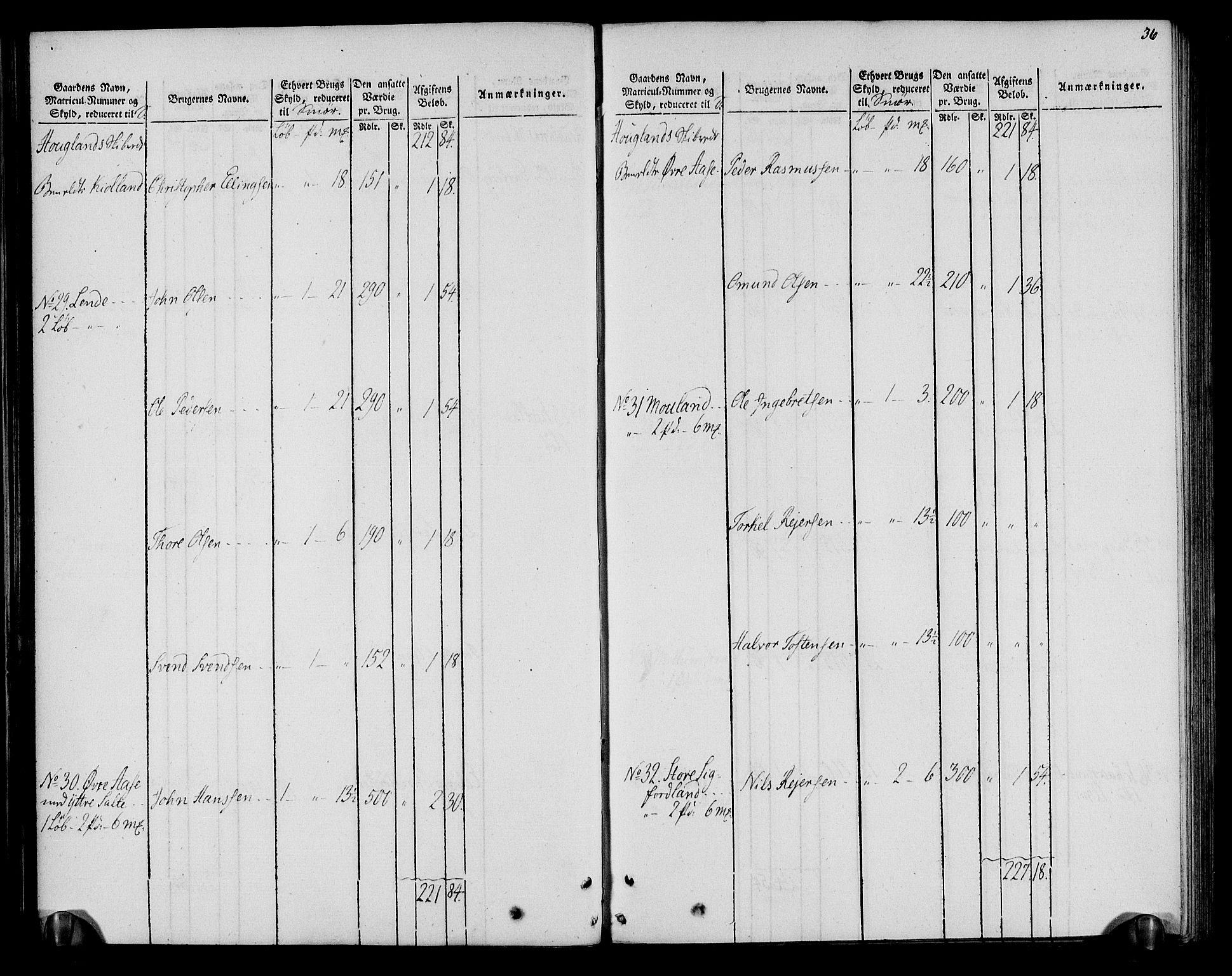 Rentekammeret inntil 1814, Realistisk ordnet avdeling, AV/RA-EA-4070/N/Ne/Nea/L0099: Jæren og Dalane fogderi. Oppebørselsregister, 1803-1804, p. 39