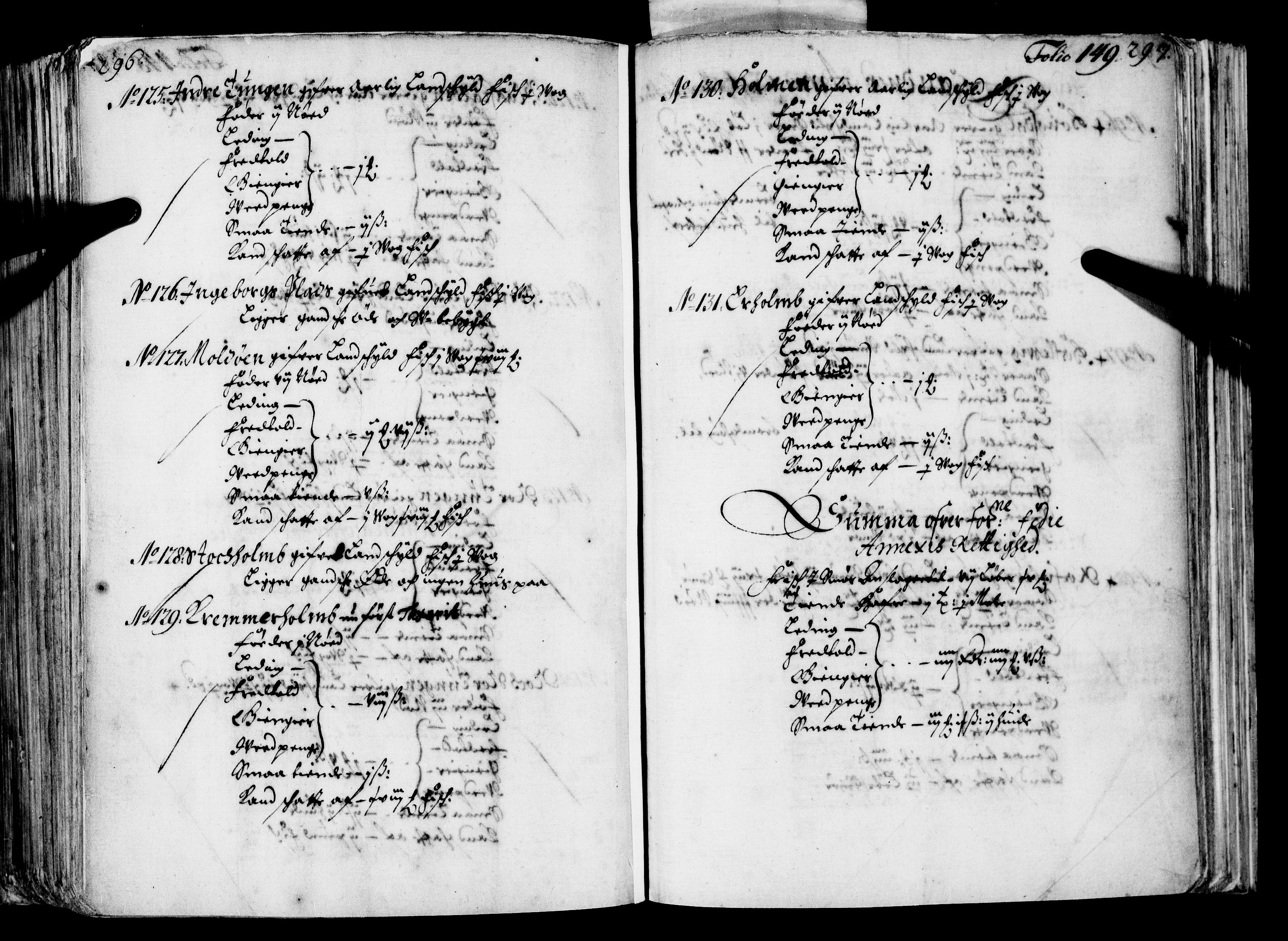 Rentekammeret inntil 1814, Realistisk ordnet avdeling, RA/EA-4070/N/Nb/Nba/L0039: Nordhordland fogderi, 1667, p. 148b-149a
