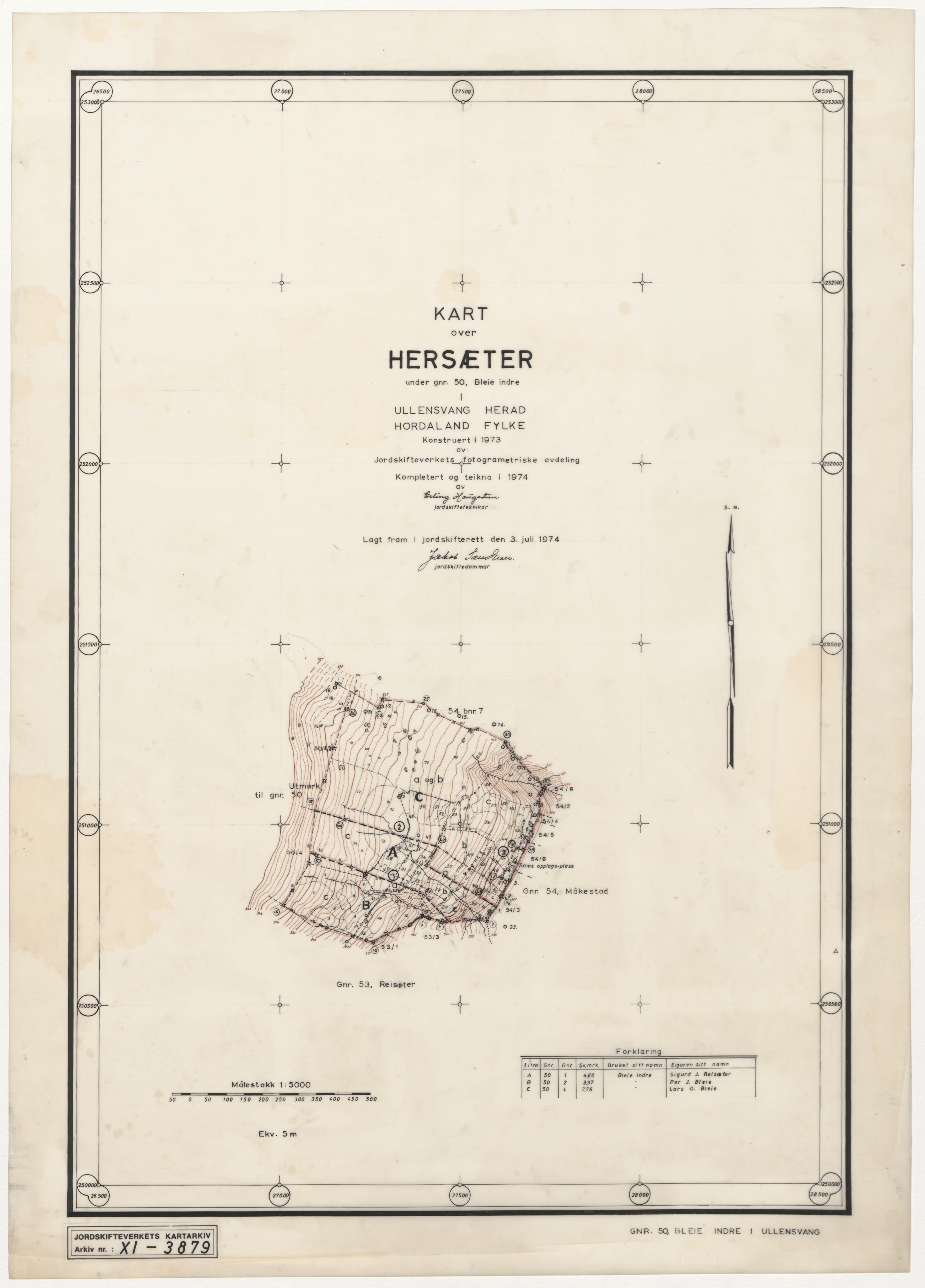 Jordskifteverkets kartarkiv, AV/RA-S-3929/T, 1859-1988, p. 4441