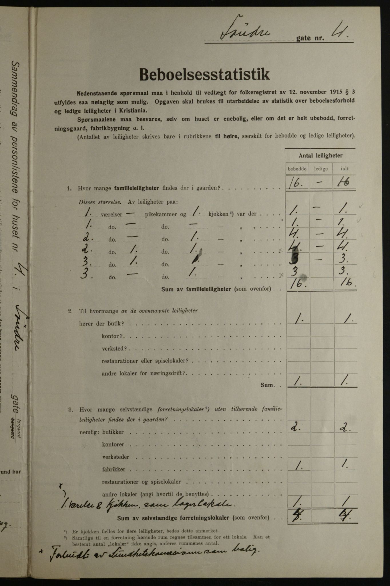 OBA, Municipal Census 1923 for Kristiania, 1923, p. 117747