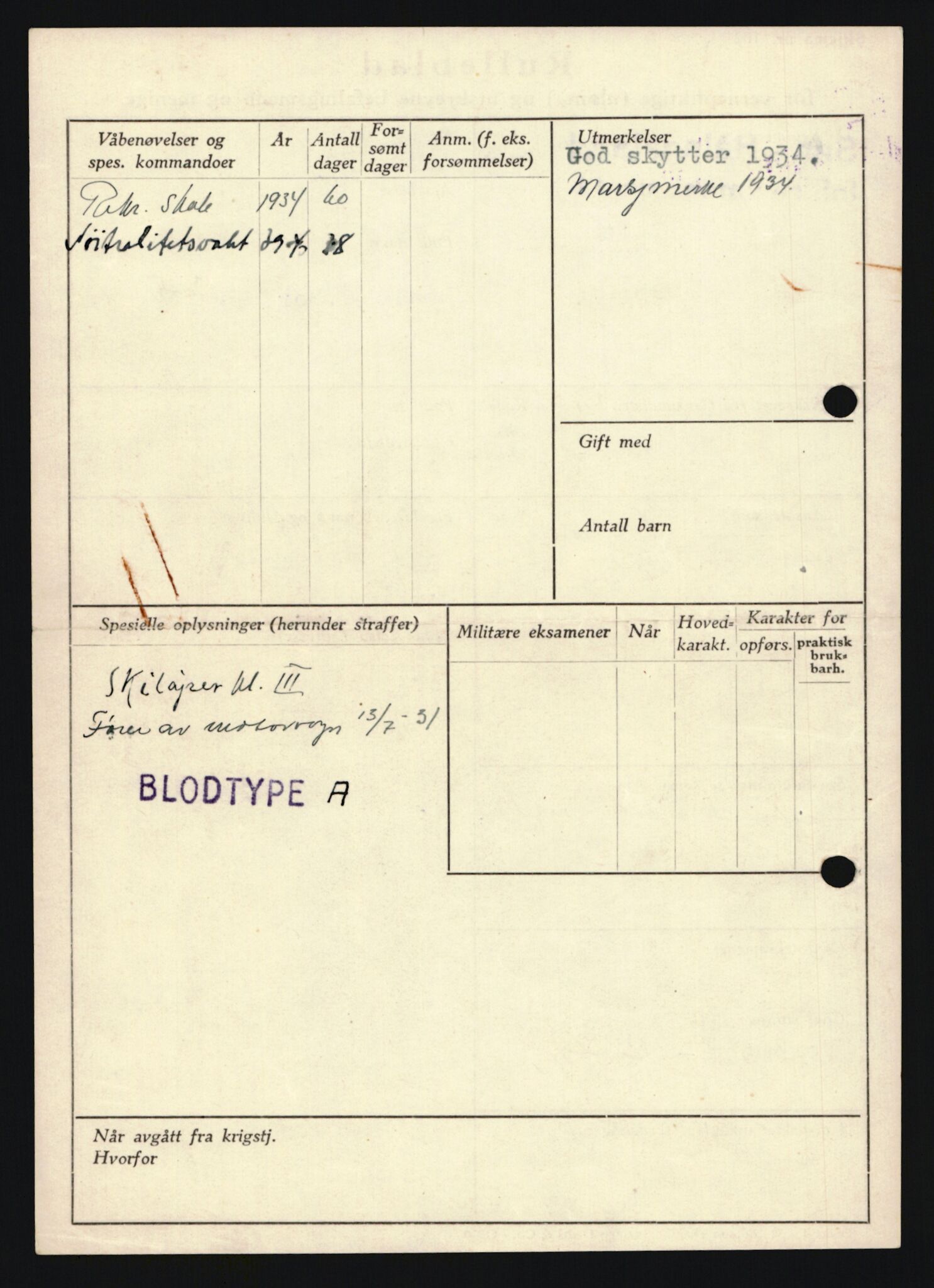 Forsvaret, Sør-Hålogaland landforsvar, AV/RA-RAFA-2552/P/Pa/L0302: Personellmapper for slettet personell, yrkesbefal og vernepliktig befal, født 1913-1916, 1932-1976, p. 52