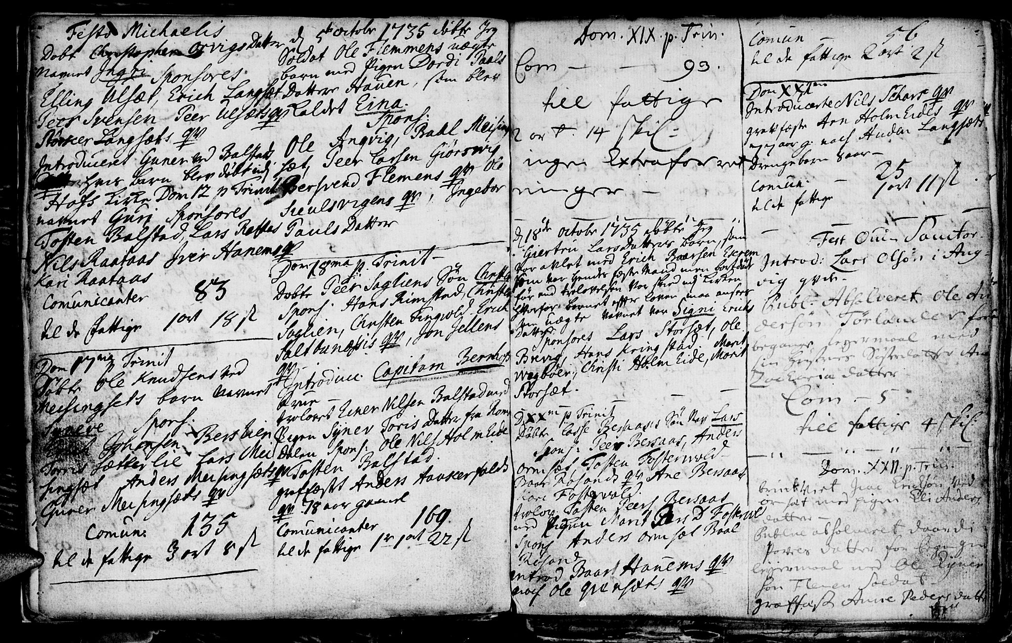 Ministerialprotokoller, klokkerbøker og fødselsregistre - Møre og Romsdal, AV/SAT-A-1454/586/L0978: Parish register (official) no. 586A04, 1732-1751