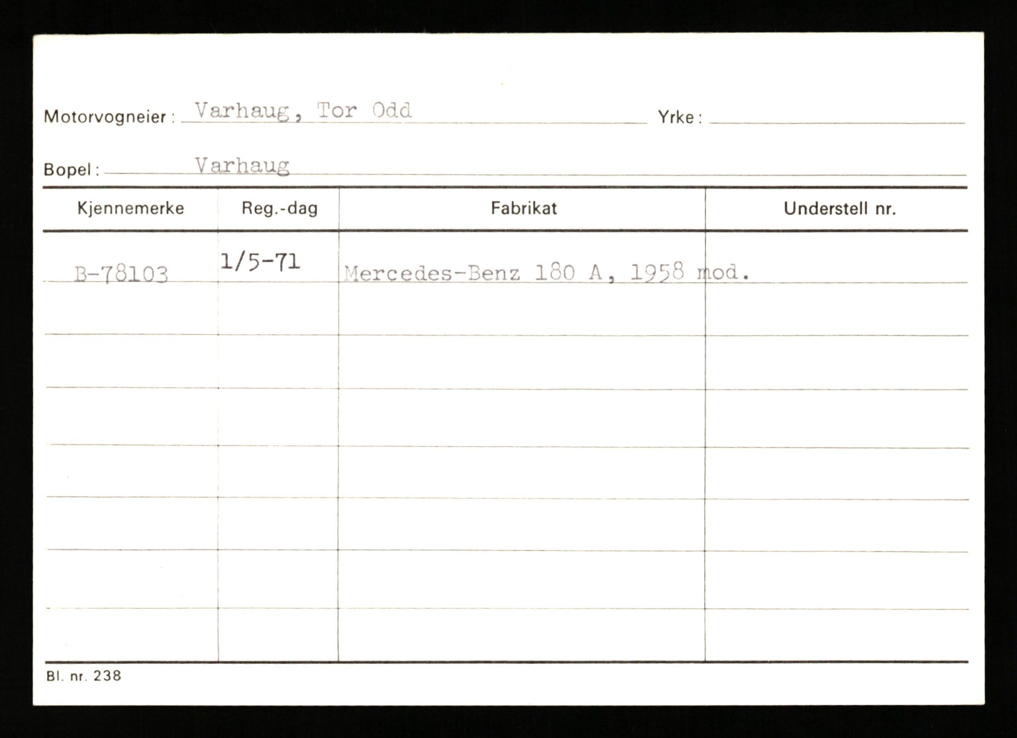 Stavanger trafikkstasjon, AV/SAST-A-101942/0/G/L0008: Registreringsnummer: 67519 - 84533, 1930-1971, p. 1361