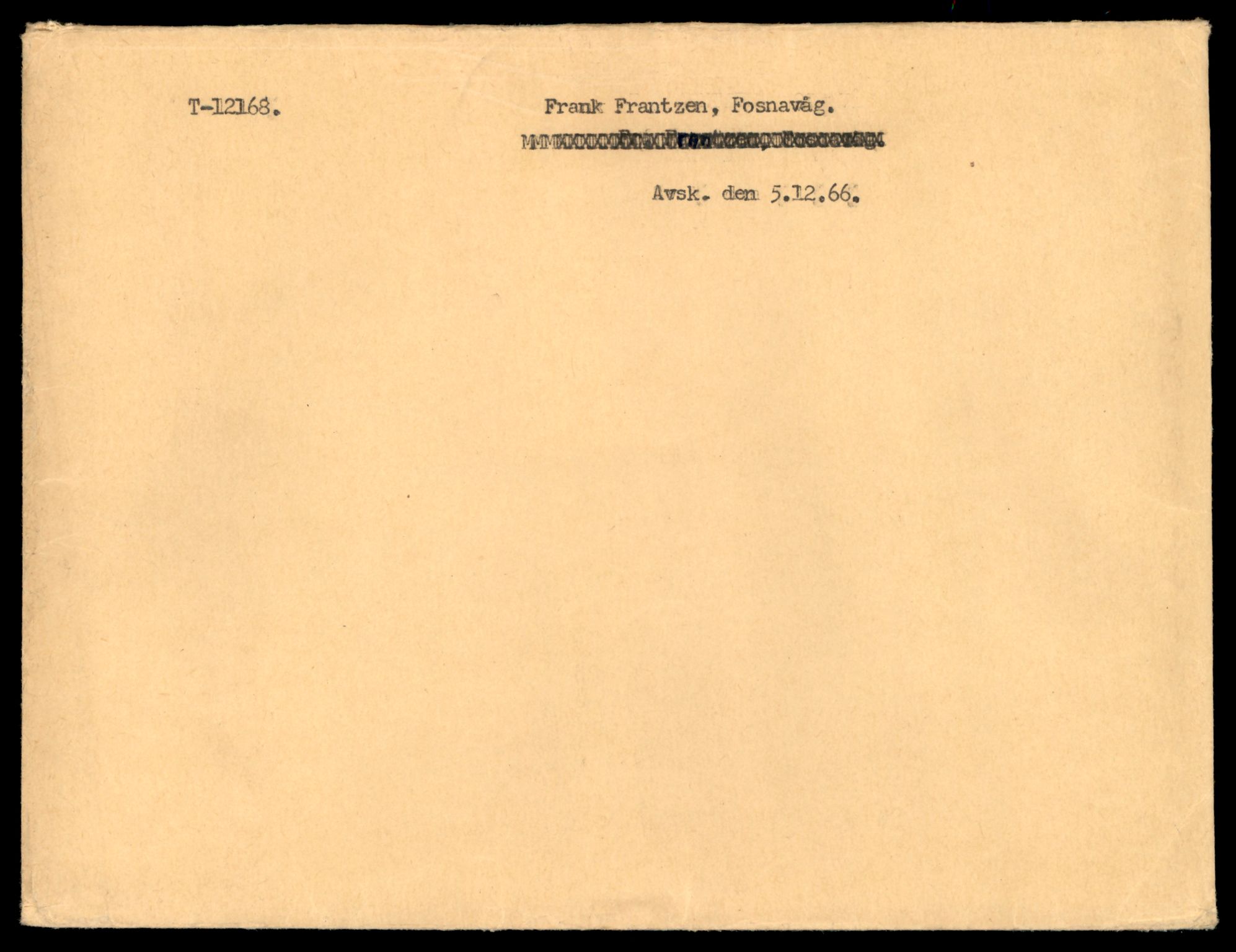 Møre og Romsdal vegkontor - Ålesund trafikkstasjon, AV/SAT-A-4099/F/Fe/L0033: Registreringskort for kjøretøy T 12151 - T 12474, 1927-1998, p. 337