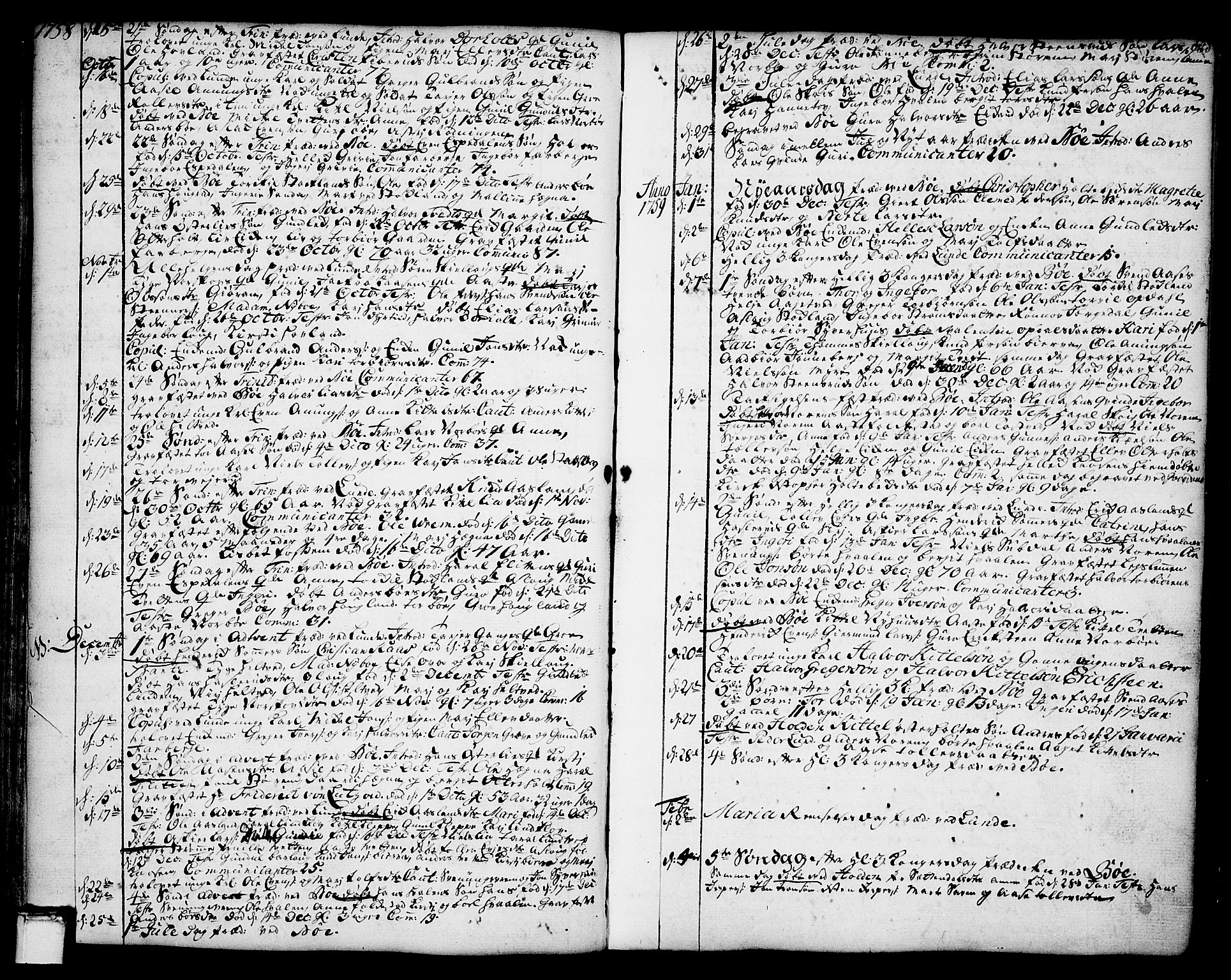 Bø kirkebøker, AV/SAKO-A-257/F/Fa/L0004: Parish register (official) no. 4, 1748-1785