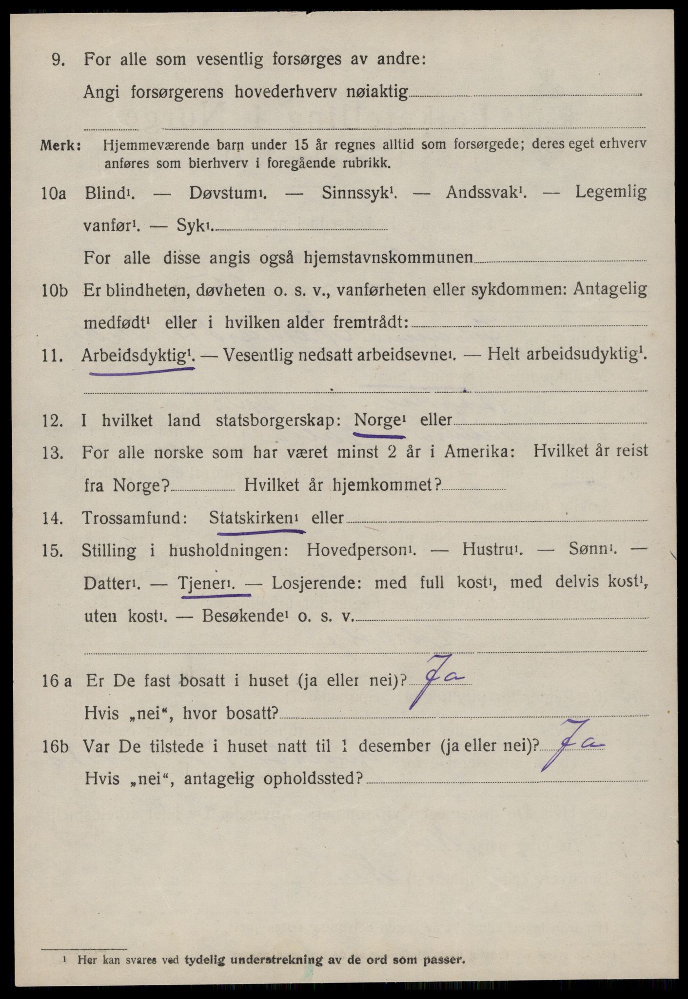 SAT, 1920 census for Halsa, 1920, p. 2002