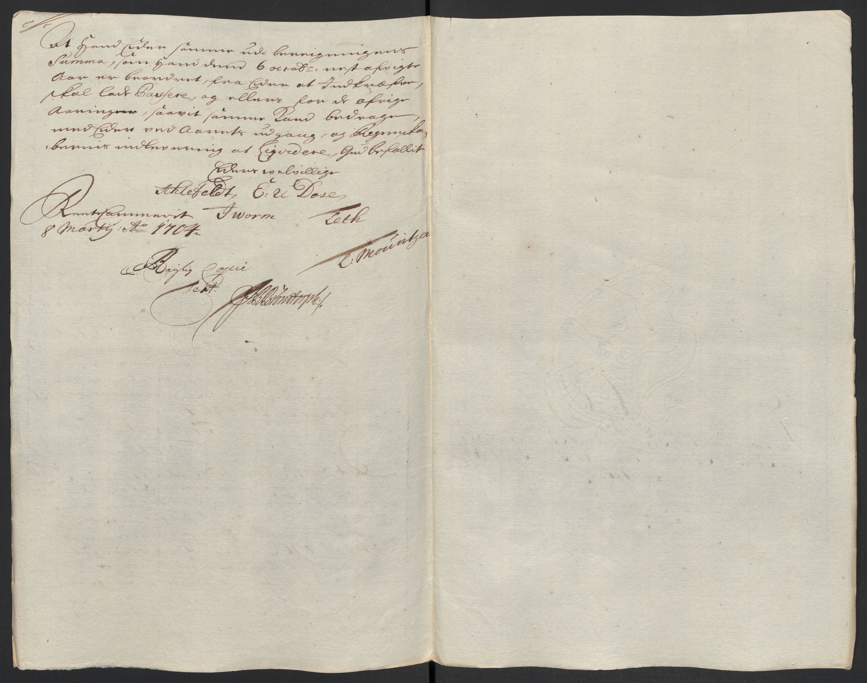 Rentekammeret inntil 1814, Reviderte regnskaper, Fogderegnskap, RA/EA-4092/R10/L0445: Fogderegnskap Aker og Follo, 1703-1704, p. 130