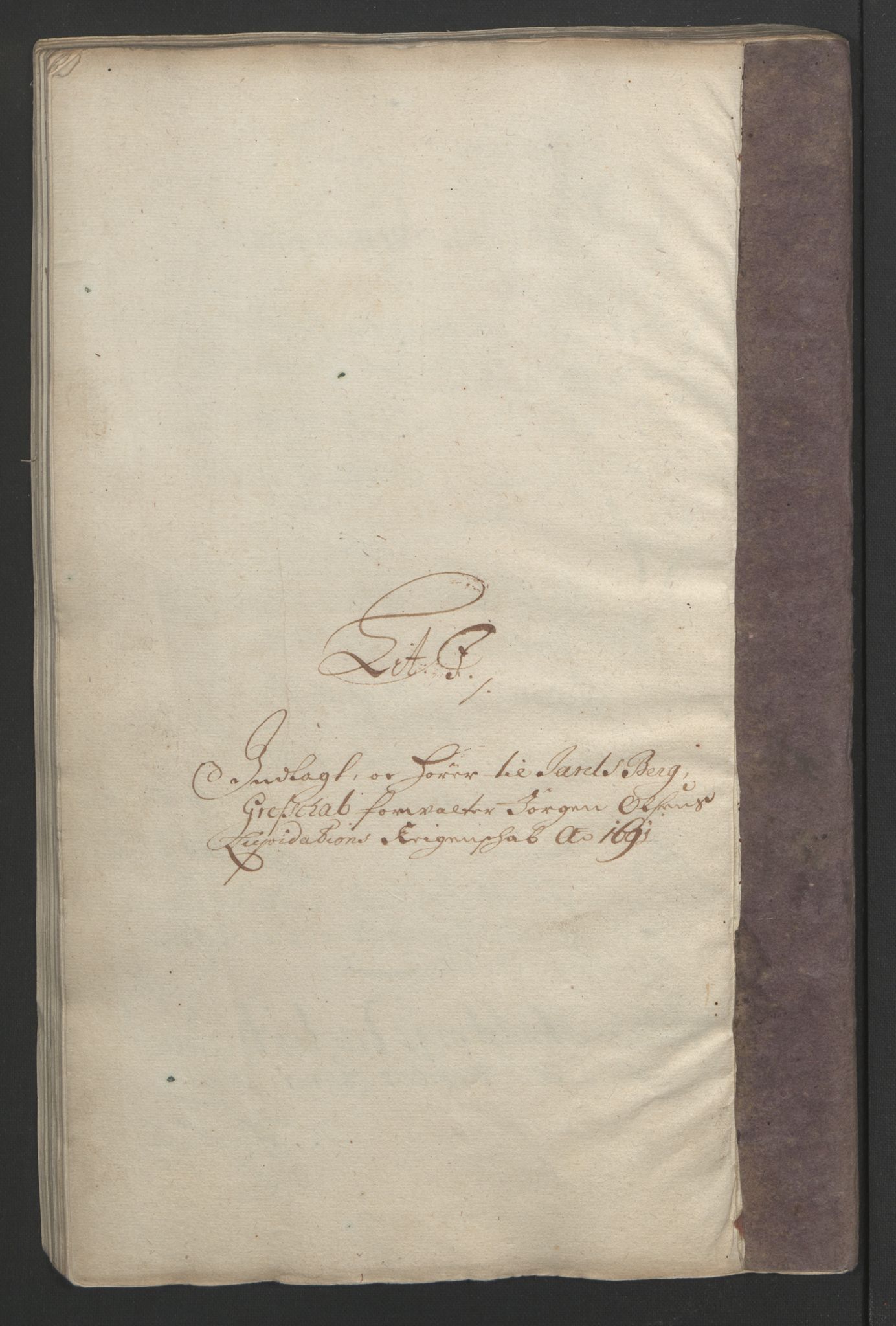 Rentekammeret inntil 1814, Reviderte regnskaper, Fogderegnskap, AV/RA-EA-4092/R32/L1864: Fogderegnskap Jarlsberg grevskap, 1691, p. 410