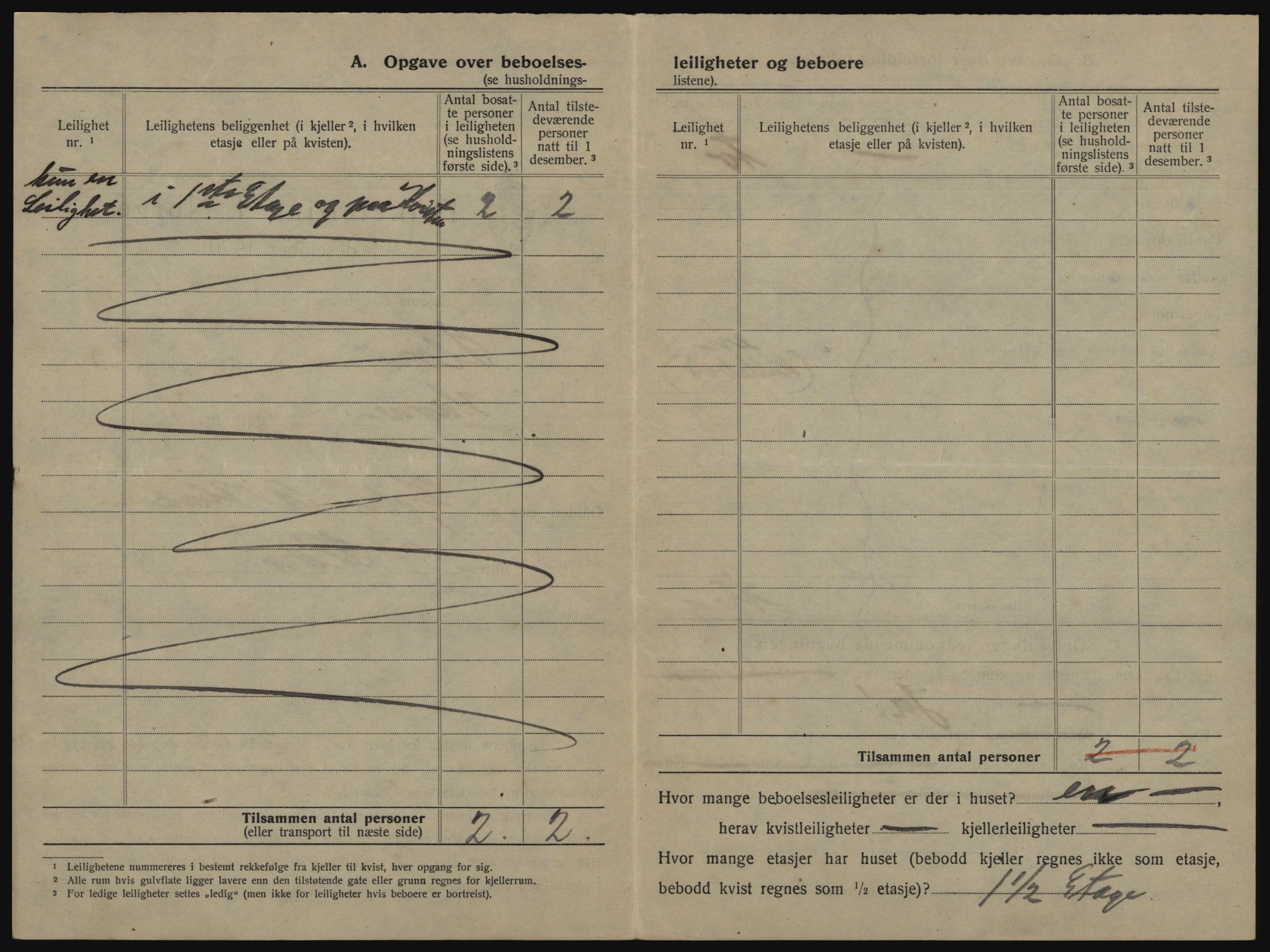 SAB, 1920 census for Florø, 1920, p. 27