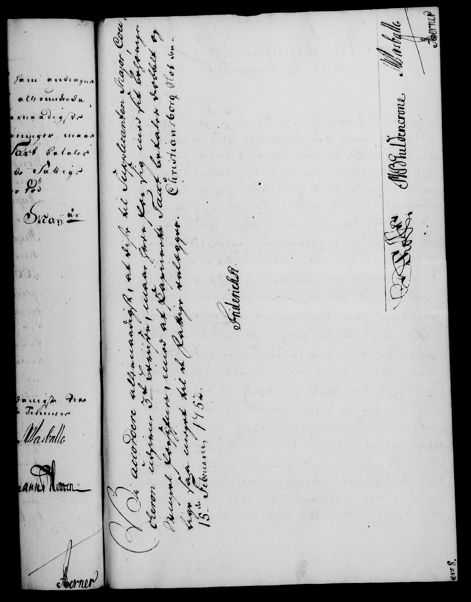 Rentekammeret, Kammerkanselliet, RA/EA-3111/G/Gf/Gfa/L0034: Norsk relasjons- og resolusjonsprotokoll (merket RK 52.34), 1752, p. 113