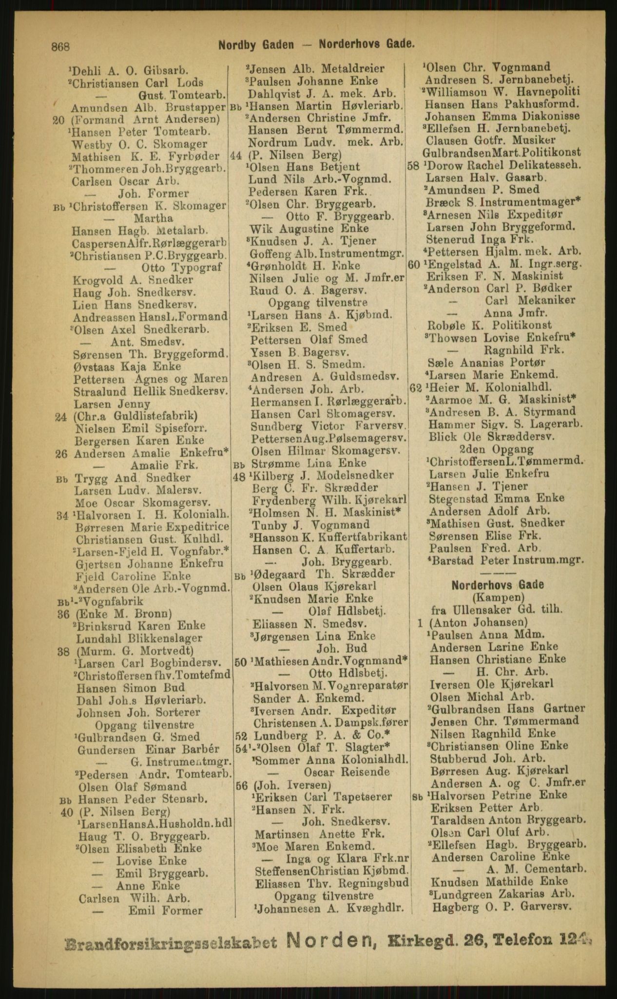 Kristiania/Oslo adressebok, PUBL/-, 1899, p. 868