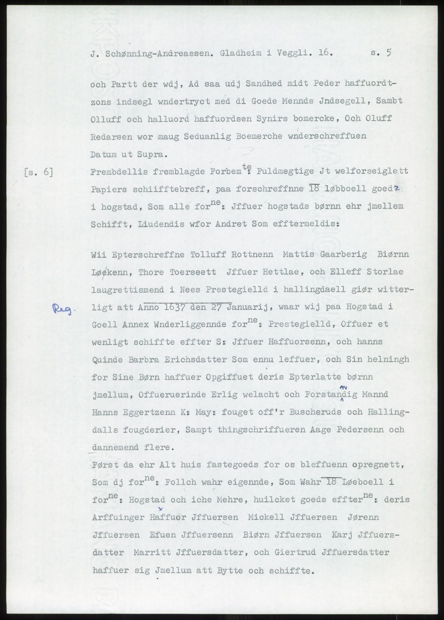 Samlinger til kildeutgivelse, Diplomavskriftsamlingen, AV/RA-EA-4053/H/Ha, p. 116