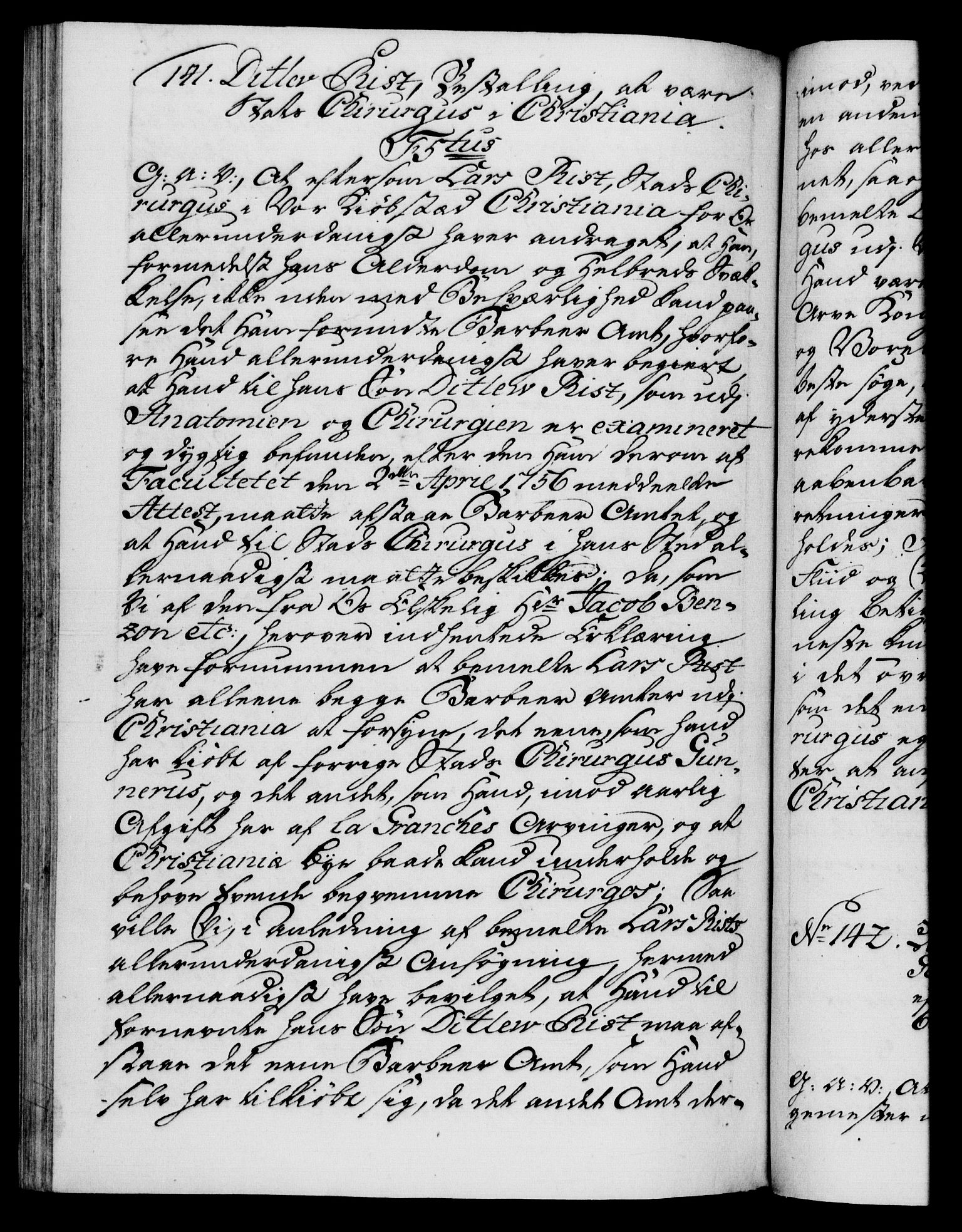 Danske Kanselli 1572-1799, AV/RA-EA-3023/F/Fc/Fca/Fcaa/L0041: Norske registre, 1760-1762, p. 691b