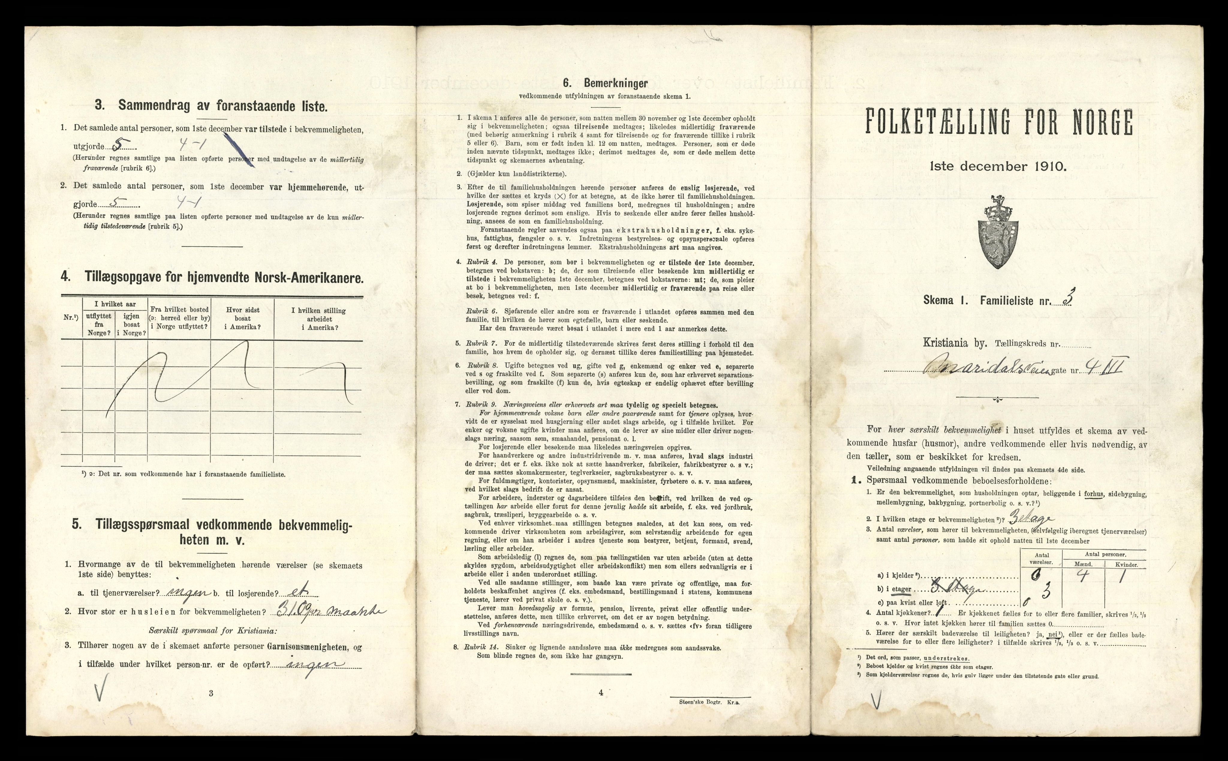 RA, 1910 census for Kristiania, 1910, p. 59051