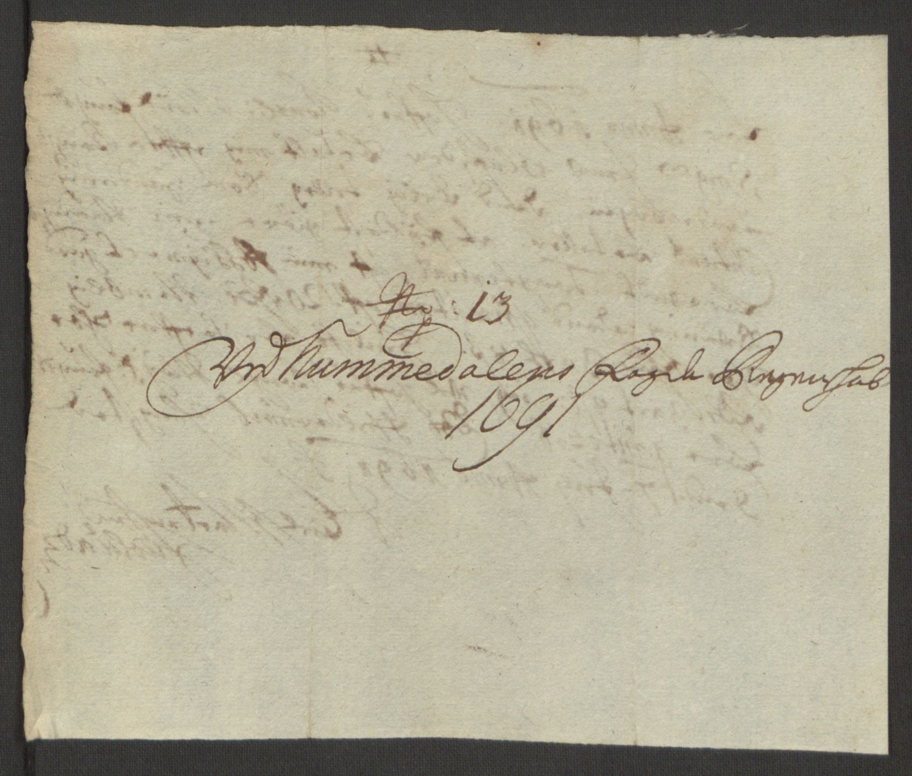 Rentekammeret inntil 1814, Reviderte regnskaper, Fogderegnskap, AV/RA-EA-4092/R64/L4423: Fogderegnskap Namdal, 1690-1691, p. 359