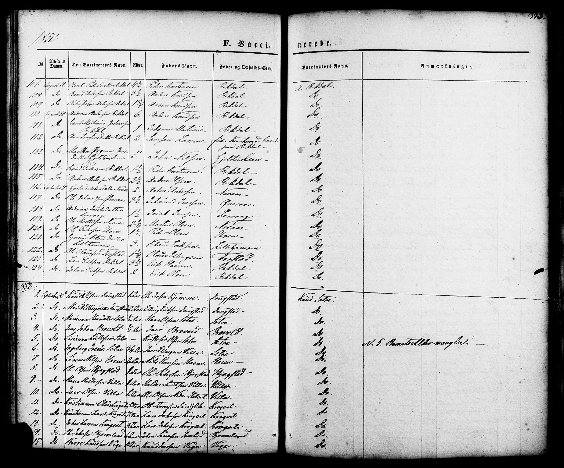 Ministerialprotokoller, klokkerbøker og fødselsregistre - Møre og Romsdal, SAT/A-1454/539/L0529: Parish register (official) no. 539A02, 1848-1872, p. 373