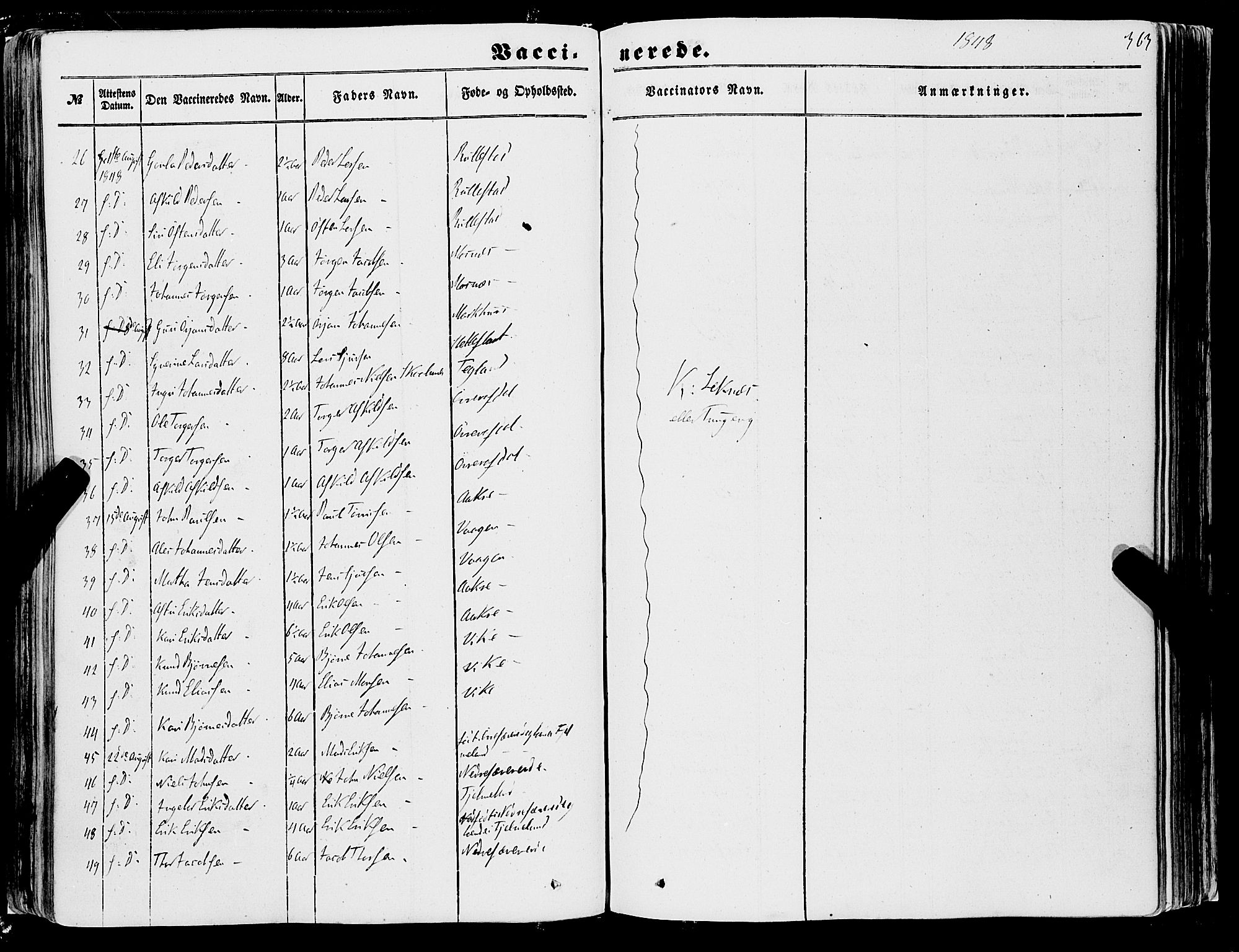 Skånevik sokneprestembete, SAB/A-77801/H/Haa: Parish register (official) no. A 5II, 1848-1869, p. 363