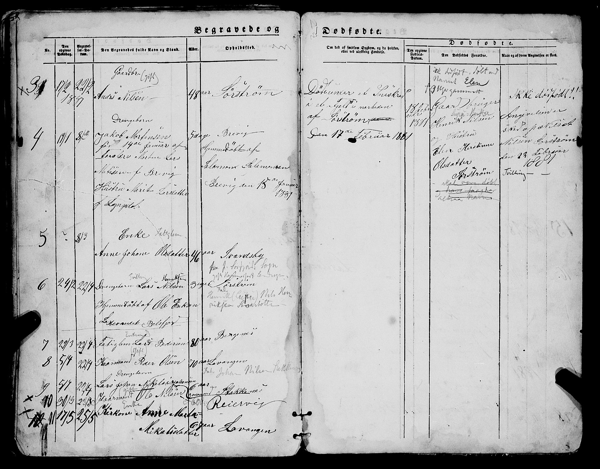 Lyngen sokneprestembete, AV/SATØ-S-1289/H/He/Heb/L0005klokker: Parish register (copy) no. 5, 1847-1882