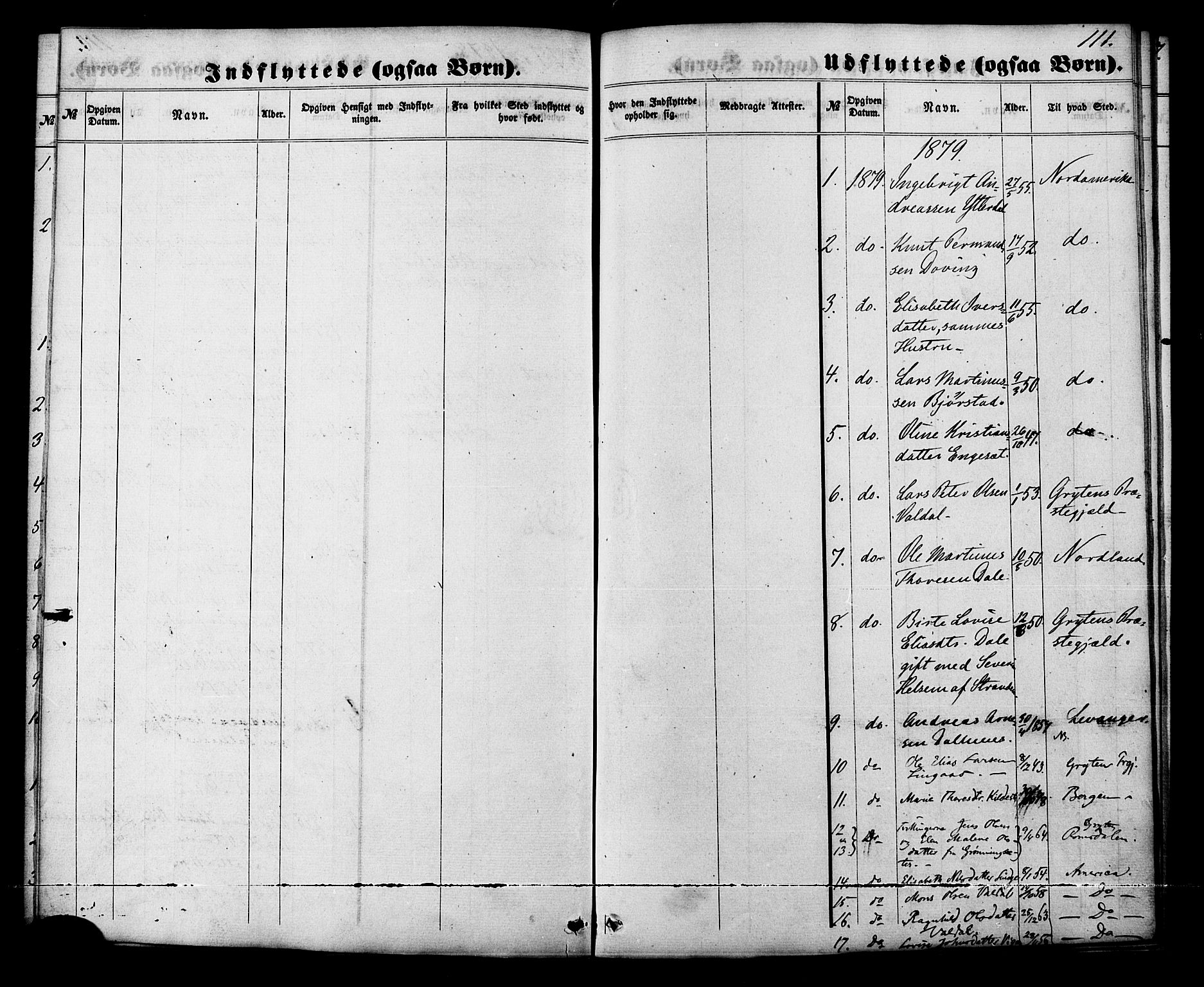 Ministerialprotokoller, klokkerbøker og fødselsregistre - Møre og Romsdal, SAT/A-1454/519/L0253: Parish register (official) no. 519A12, 1860-1883, p. 111