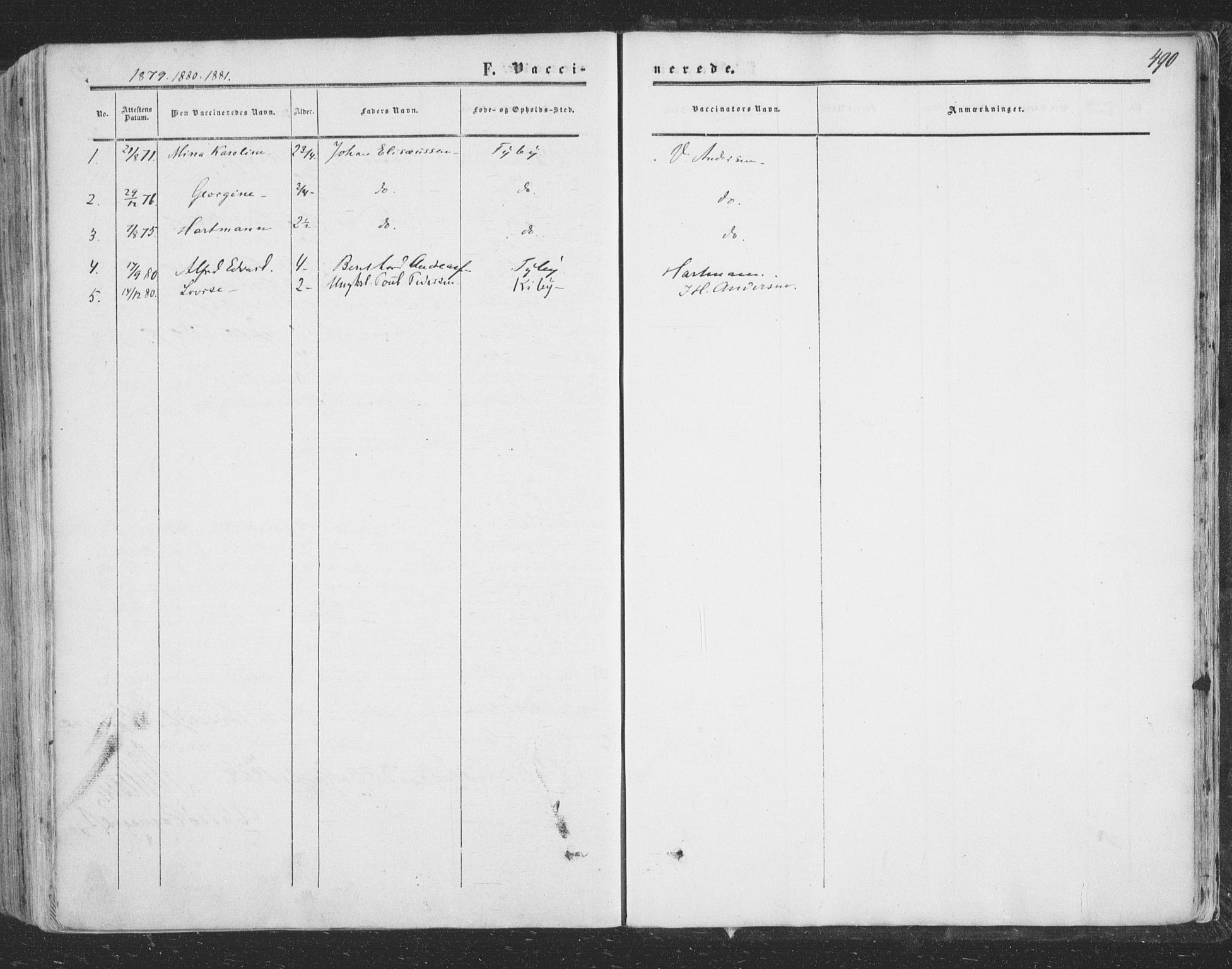 Vadsø sokneprestkontor, SATØ/S-1325/H/Ha/L0004kirke: Parish register (official) no. 4, 1854-1880, p. 490