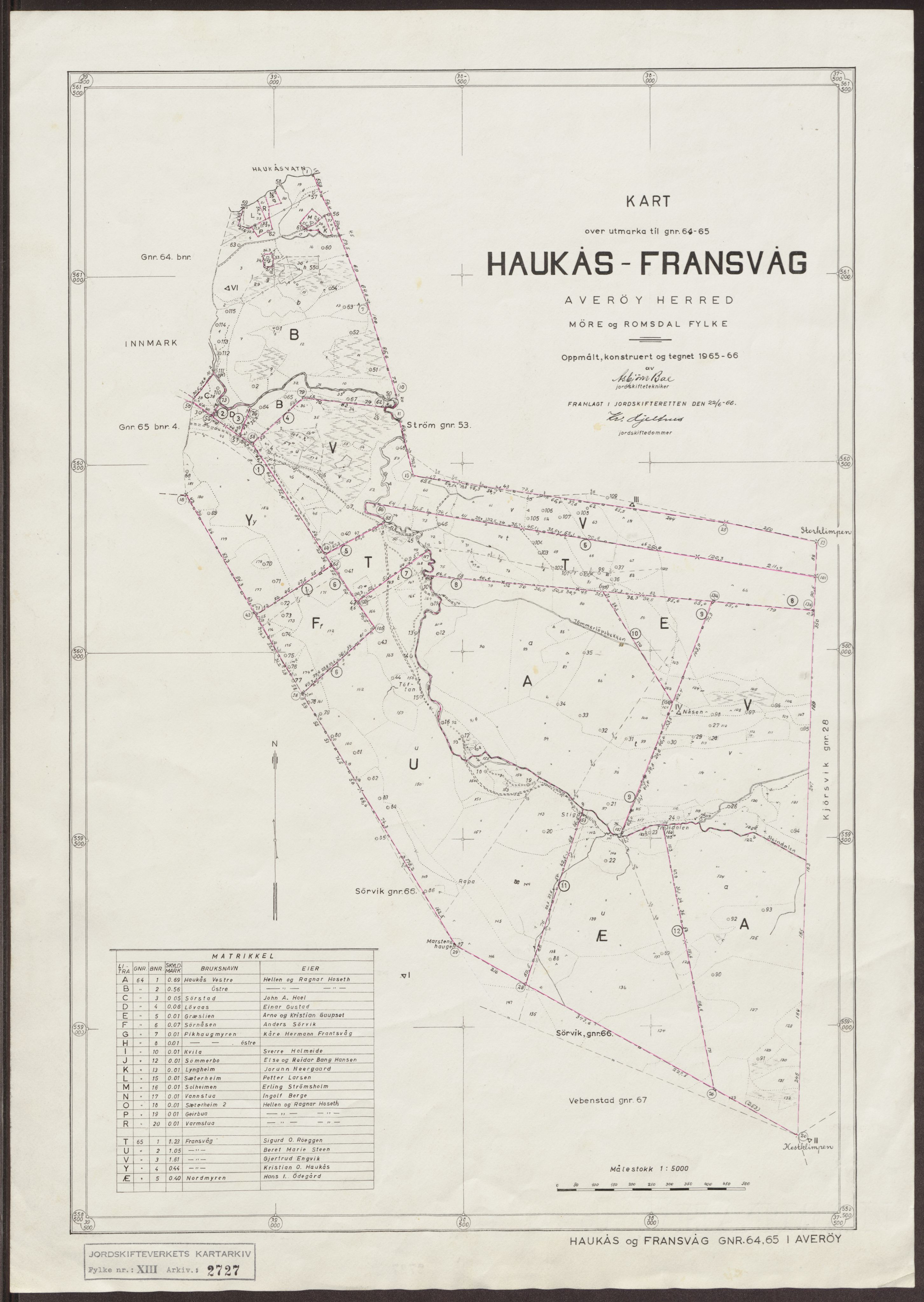 Jordskifteverkets kartarkiv, RA/S-3929/T, 1859-1988, p. 3430