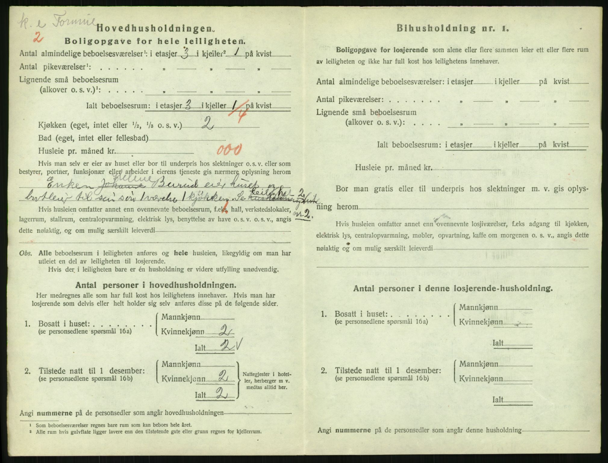 SAKO, 1920 census for Holmsbu, 1920, p. 209