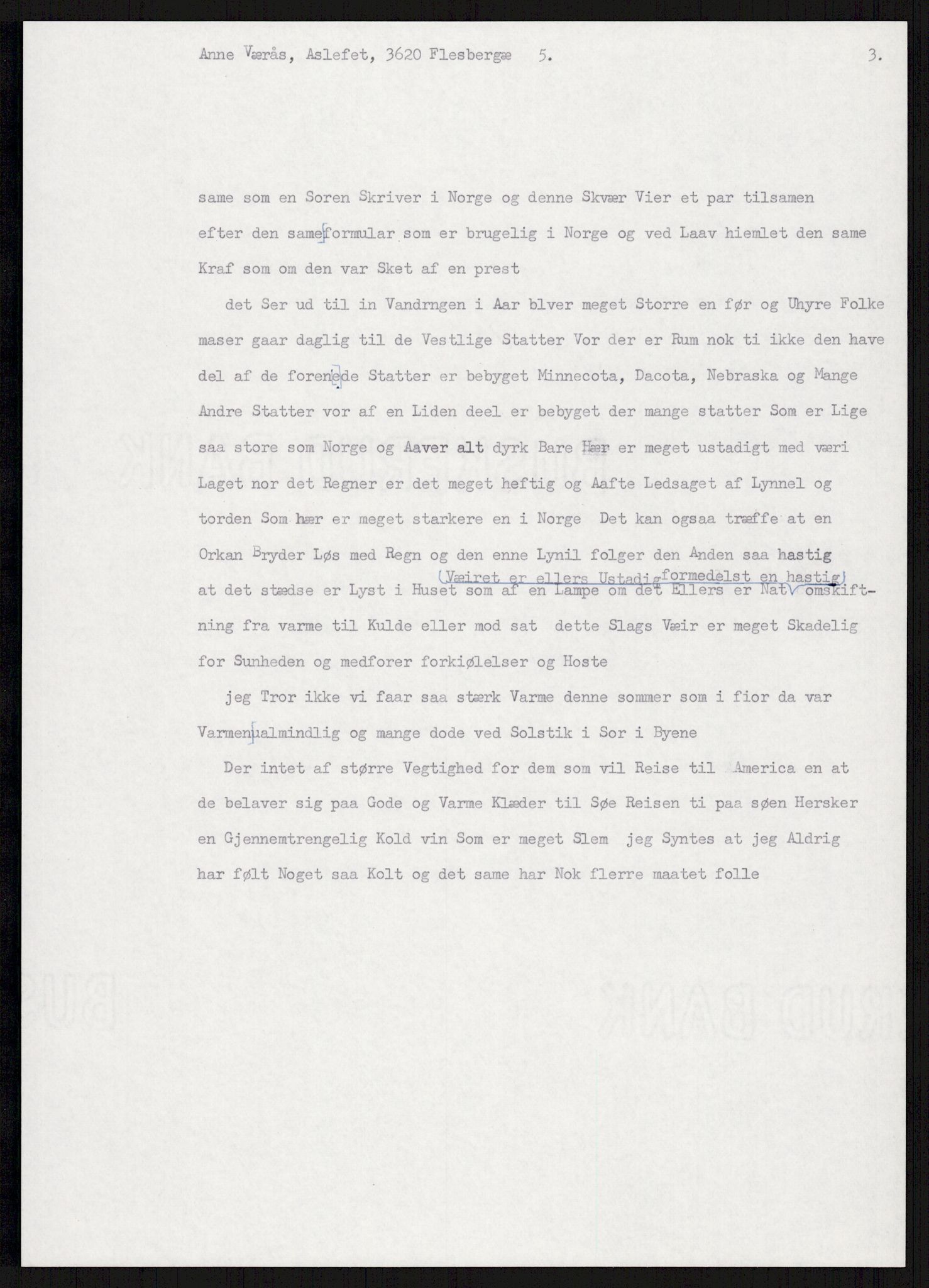 Samlinger til kildeutgivelse, Amerikabrevene, AV/RA-EA-4057/F/L0016: Innlån fra Buskerud: Andersen - Bratås, 1838-1914, p. 614