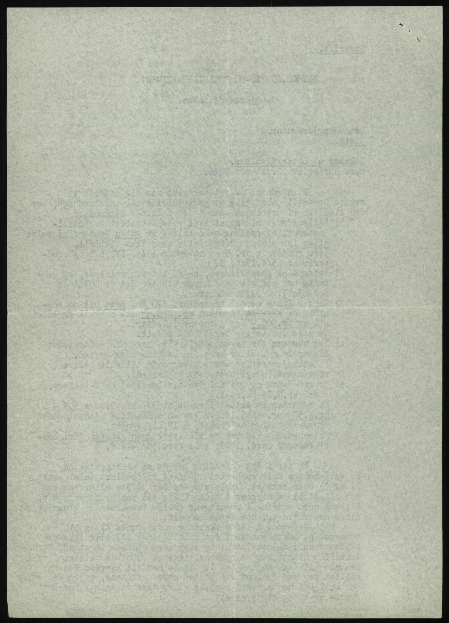 Forsvarsdepartementet, 10. kontor / Oppgjørskontoret, RA/RAFA-1225/D/Db/L0180: Lista oppgjørskontor, 1942-1952, p. 1845