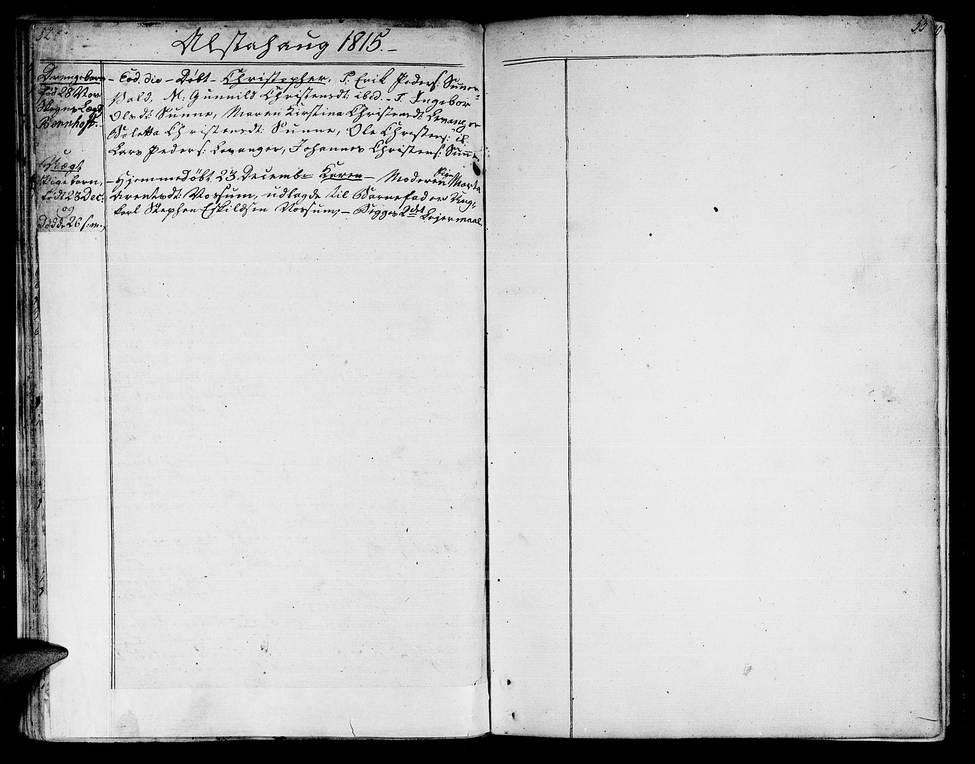 Ministerialprotokoller, klokkerbøker og fødselsregistre - Nord-Trøndelag, AV/SAT-A-1458/717/L0145: Parish register (official) no. 717A03 /1, 1810-1815, p. 52-53