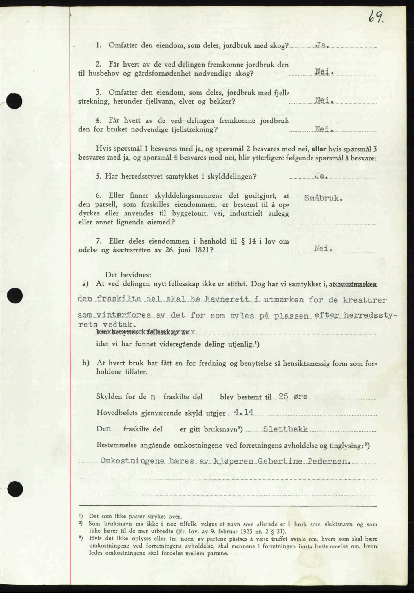 Rana sorenskriveri , SAT/A-1108/1/2/2C: Mortgage book no. A 6, 1939-1940, Diary no: : 890/1939
