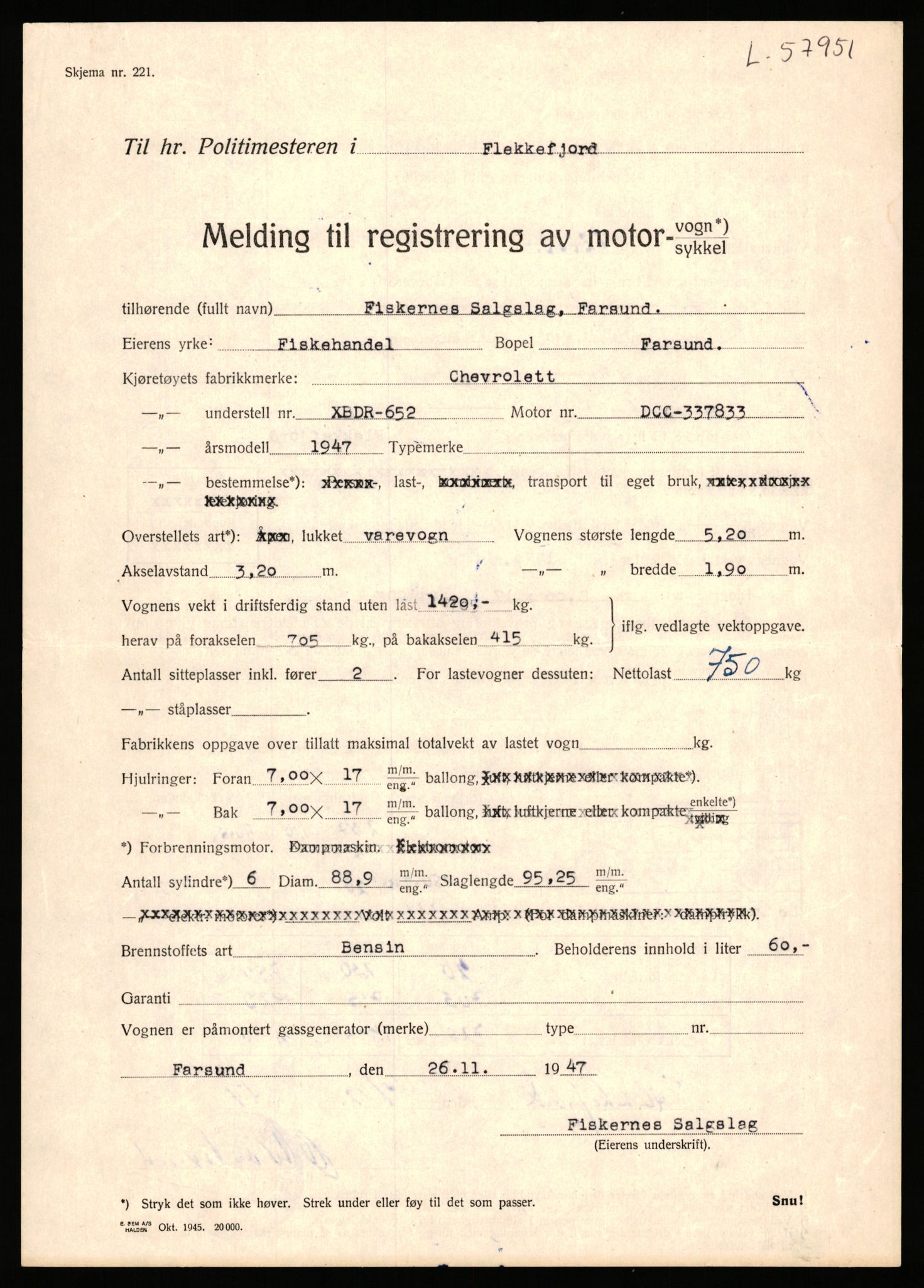 Stavanger trafikkstasjon, AV/SAST-A-101942/0/F/L0057: L-57200 - L-57999, 1930-1971, p. 2237