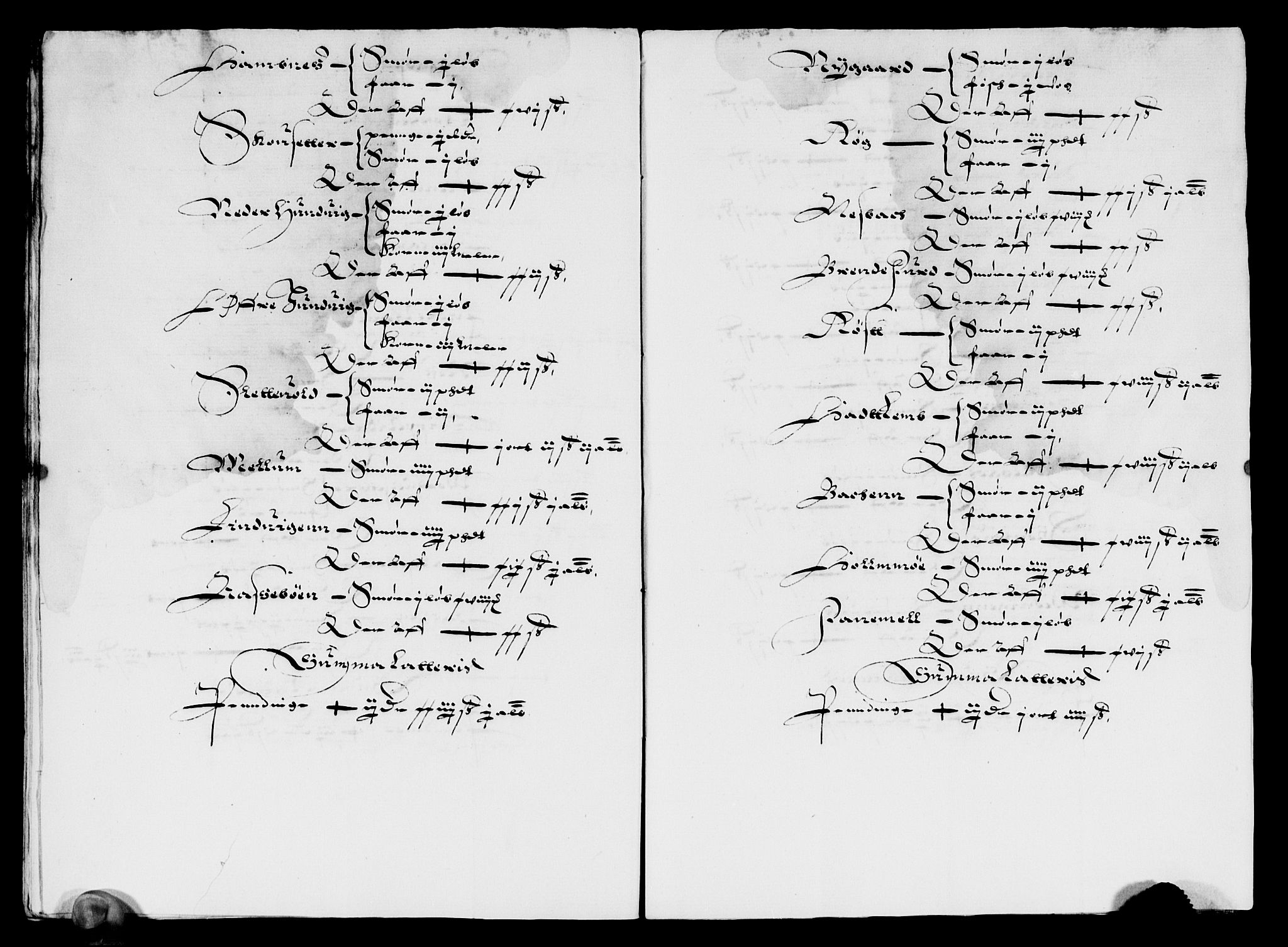 Rentekammeret inntil 1814, Reviderte regnskaper, Lensregnskaper, AV/RA-EA-5023/R/Rb/Rbt/L0063: Bergenhus len, 1629-1633