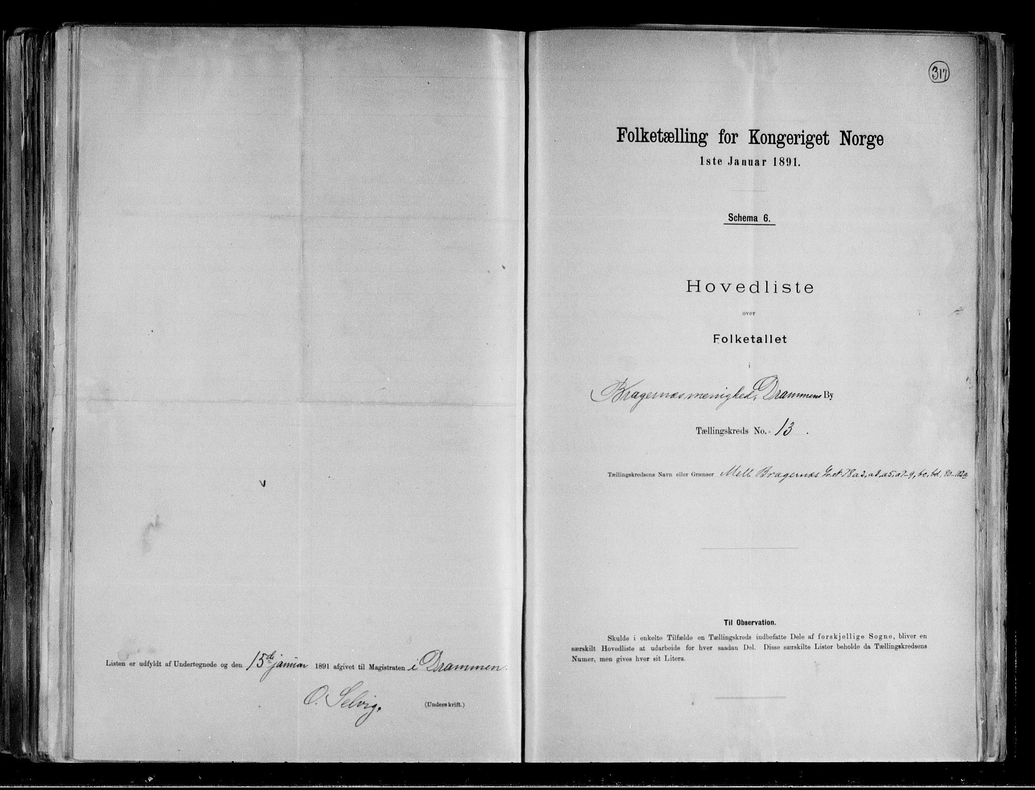 RA, 1891 census for 0602 Drammen, 1891, p. 32