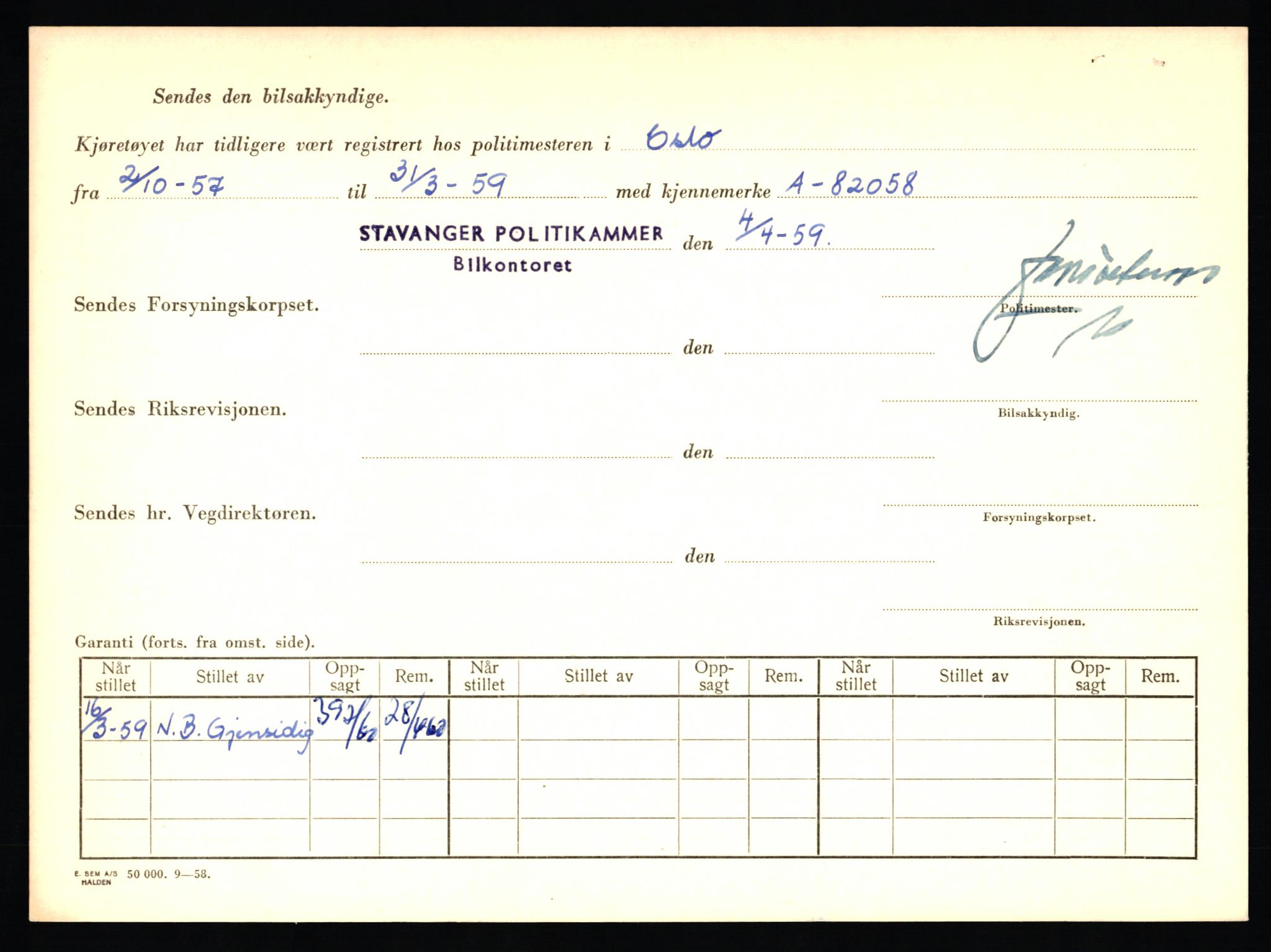 Stavanger trafikkstasjon, AV/SAST-A-101942/0/F/L0008: L-2550 - L-2999, 1930-1971, p. 1714