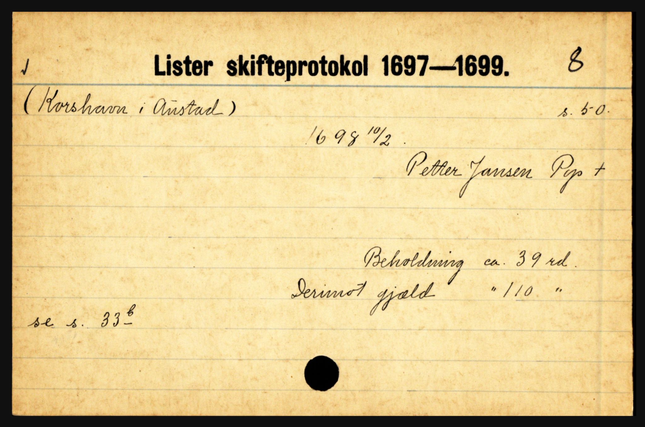 Lister sorenskriveri, AV/SAK-1221-0003/H, p. 20689