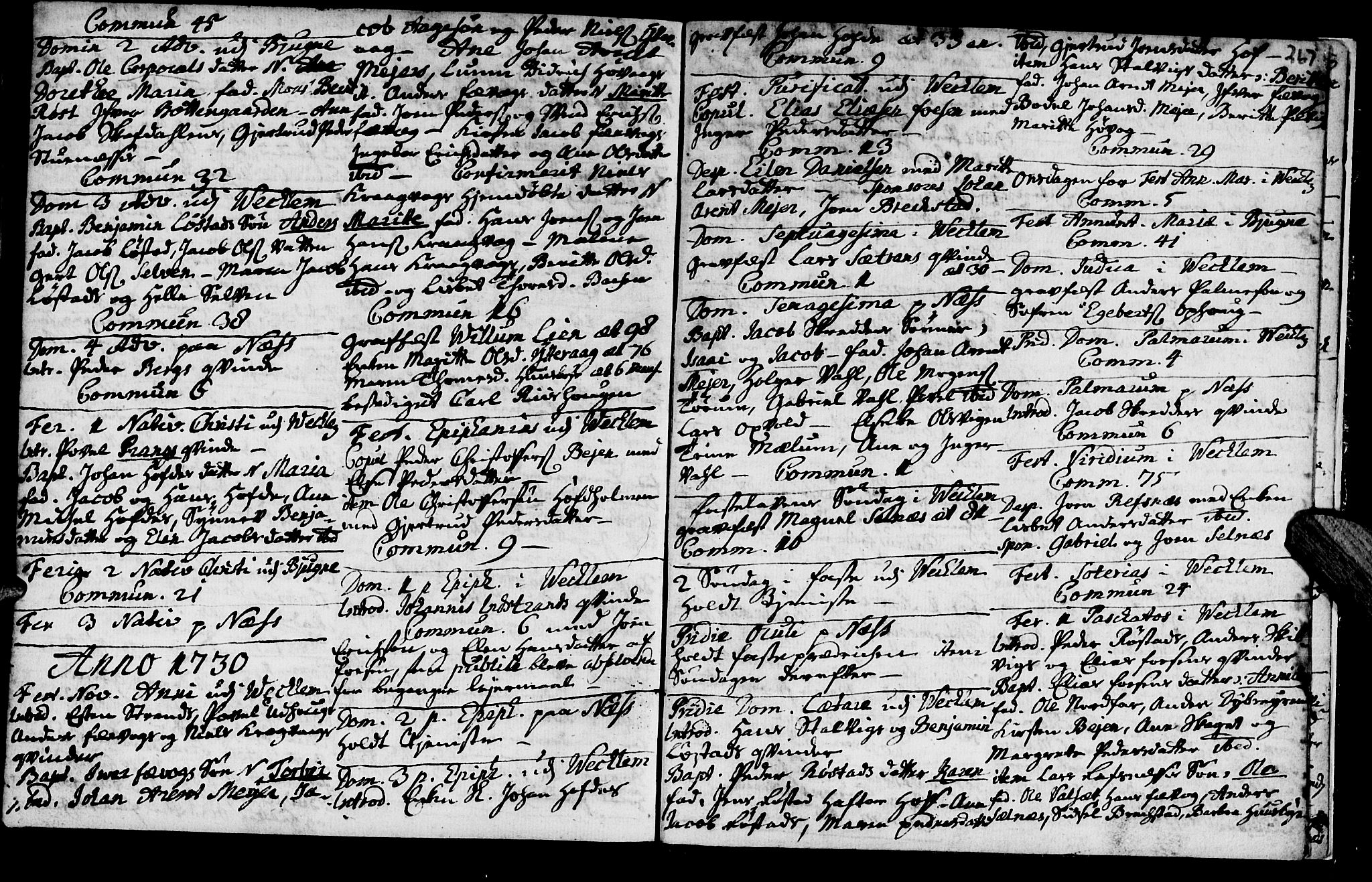 Ministerialprotokoller, klokkerbøker og fødselsregistre - Sør-Trøndelag, SAT/A-1456/659/L0731: Parish register (official) no. 659A01, 1709-1731, p. 266-267