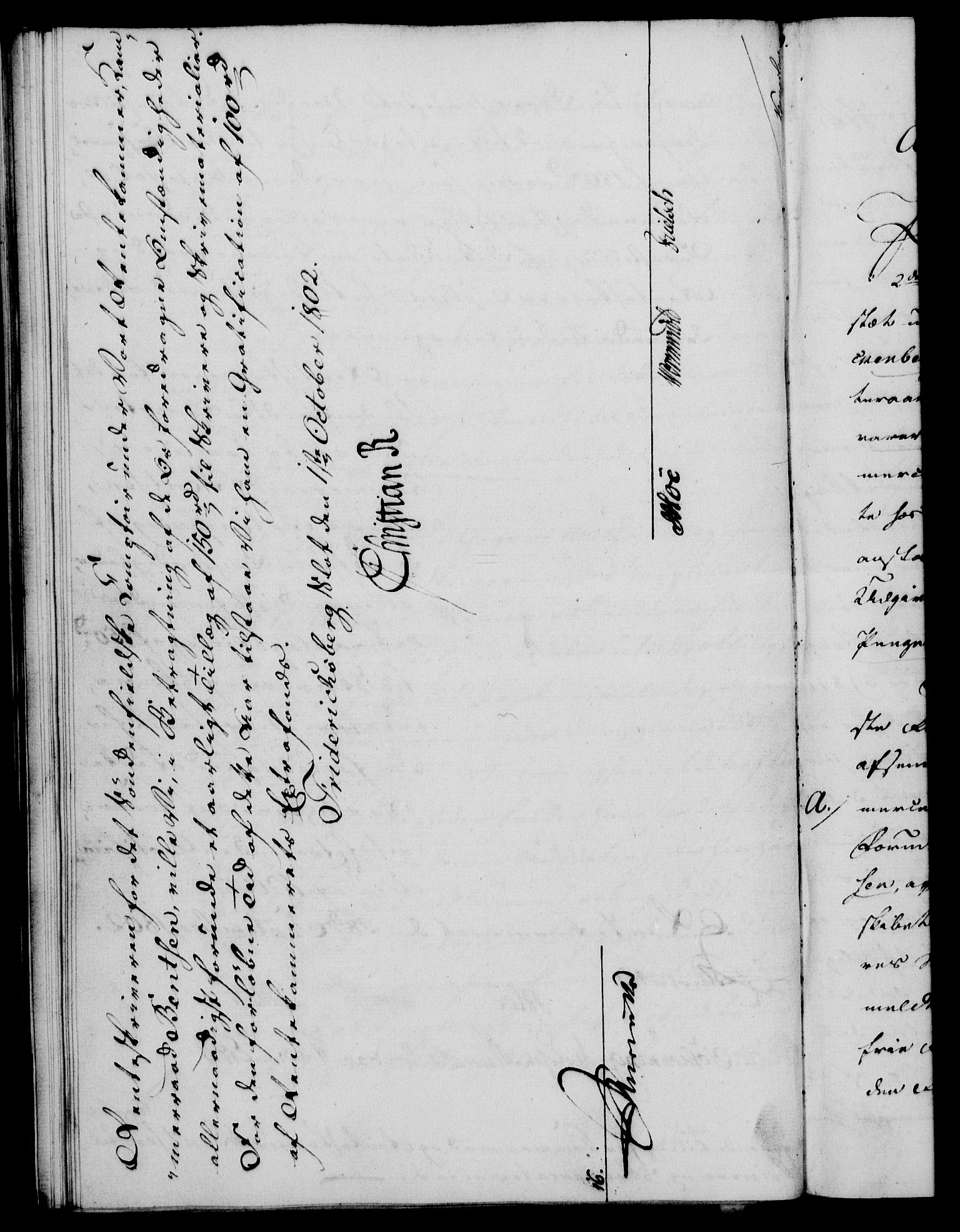 Rentekammeret, Kammerkanselliet, RA/EA-3111/G/Gf/Gfa/L0084: Norsk relasjons- og resolusjonsprotokoll (merket RK 52.84), 1802, p. 588