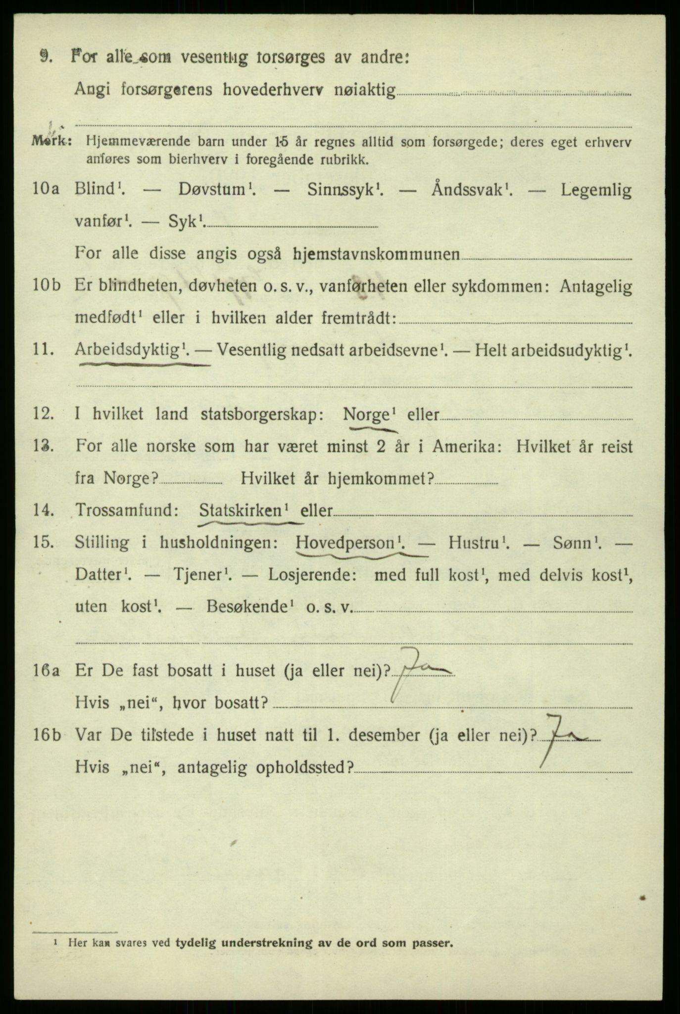 SAB, 1920 census for Os, 1920, p. 1759