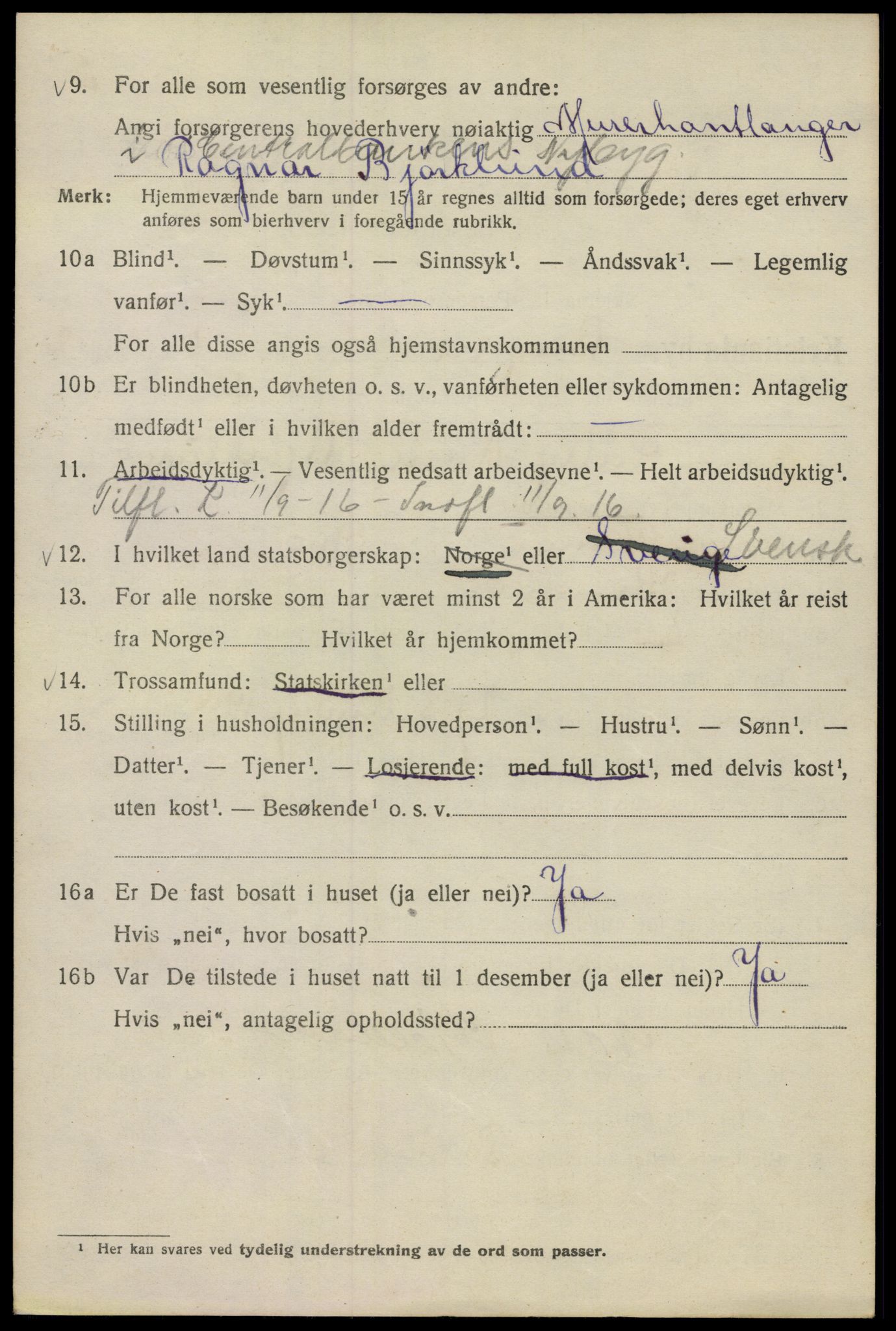 SAO, 1920 census for Kristiania, 1920, p. 152058