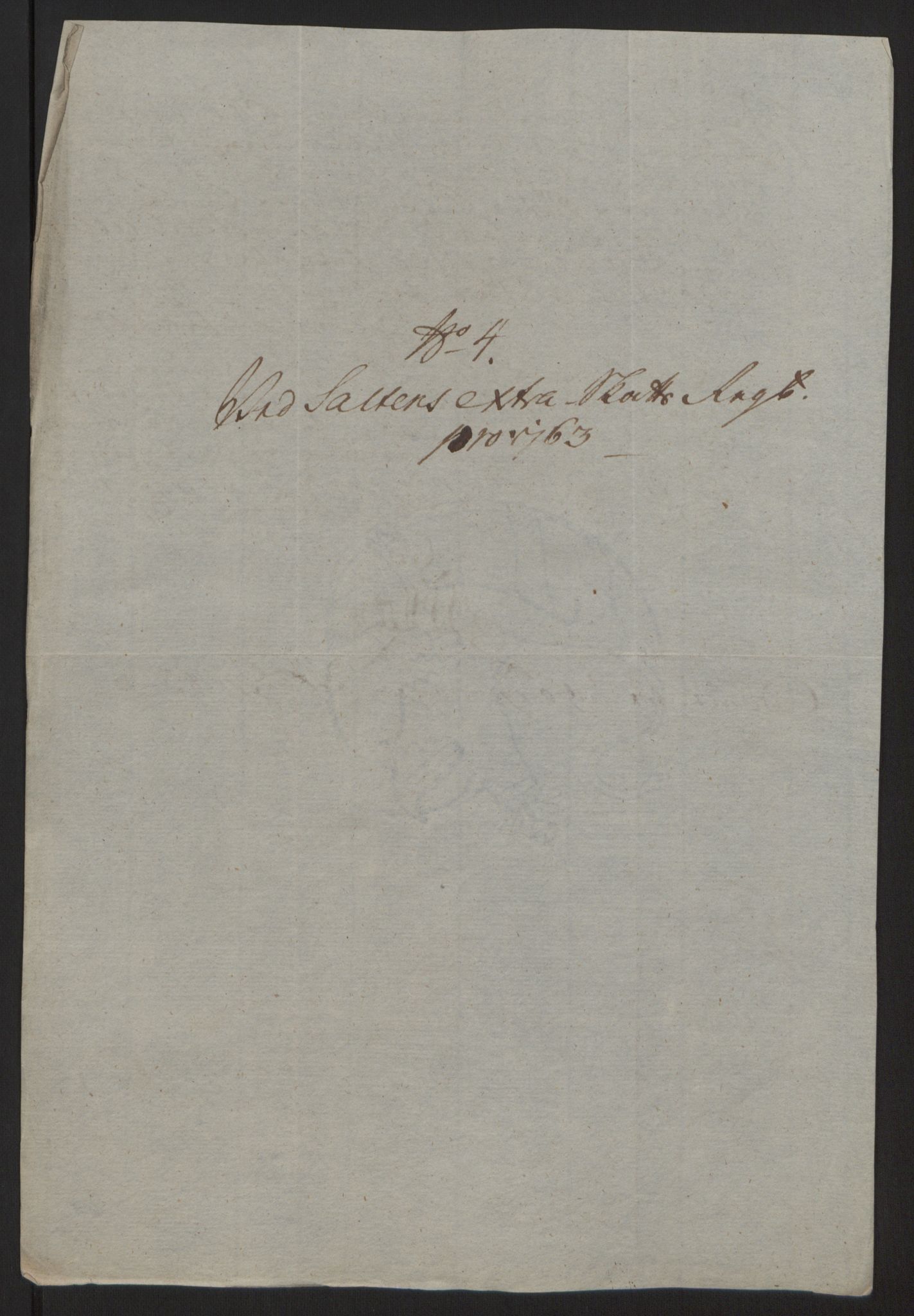 Rentekammeret inntil 1814, Reviderte regnskaper, Fogderegnskap, RA/EA-4092/R66/L4670: Ekstraskatten Salten, 1762-1764, p. 163