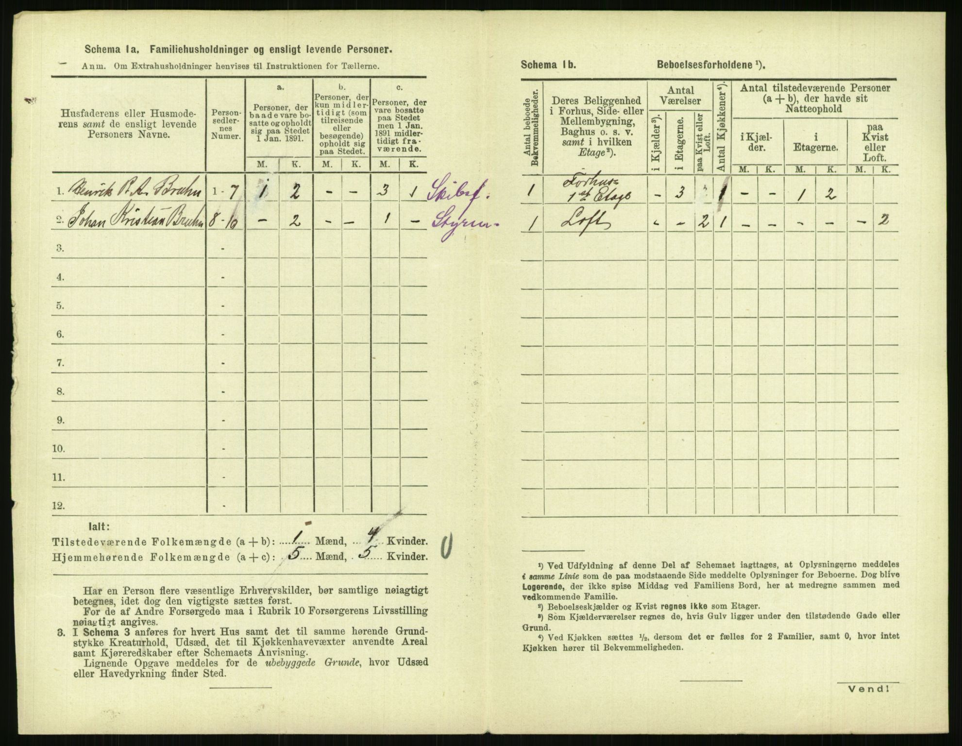 RA, 1891 census for 0904 Grimstad, 1891, p. 159