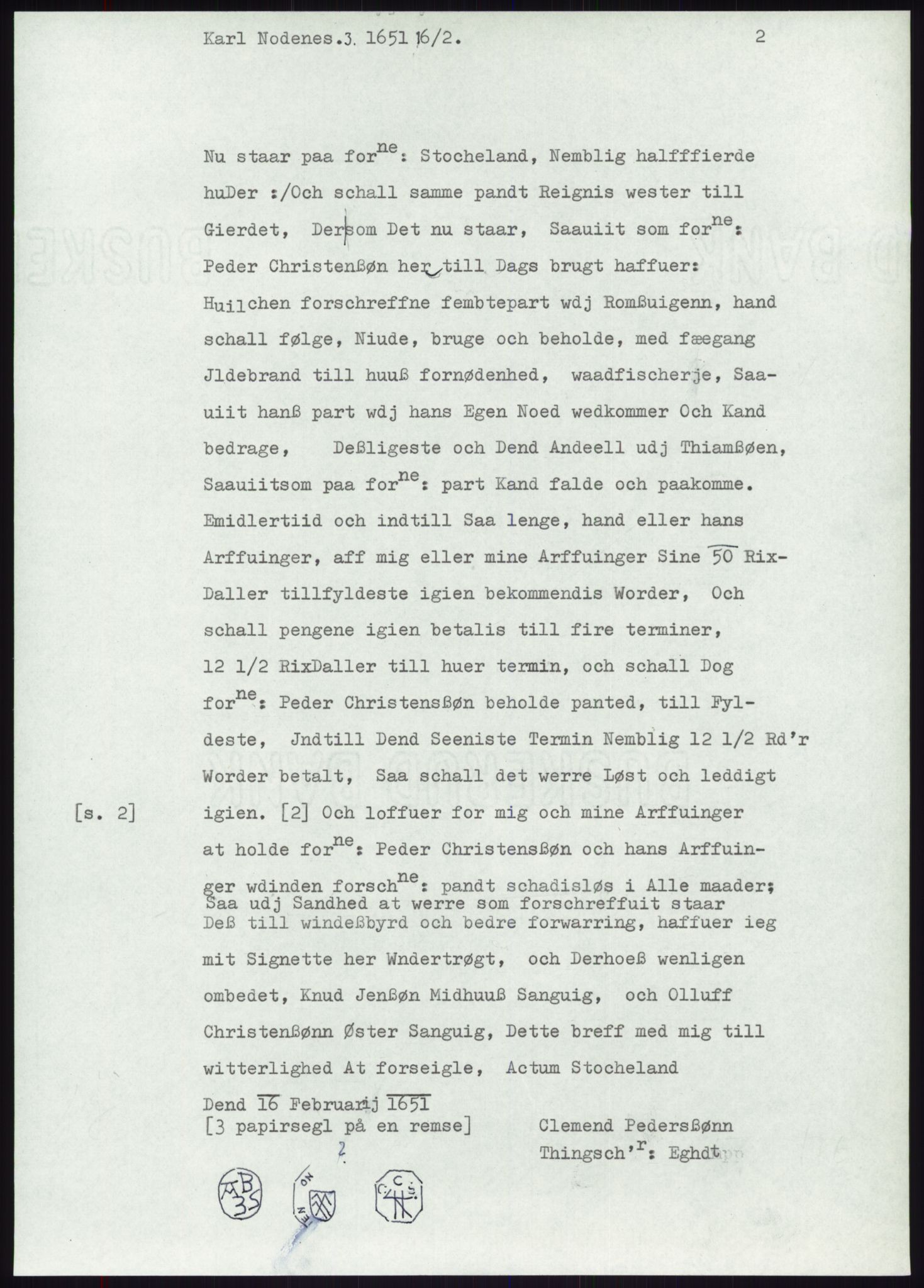 Samlinger til kildeutgivelse, Diplomavskriftsamlingen, AV/RA-EA-4053/H/Ha, p. 2050