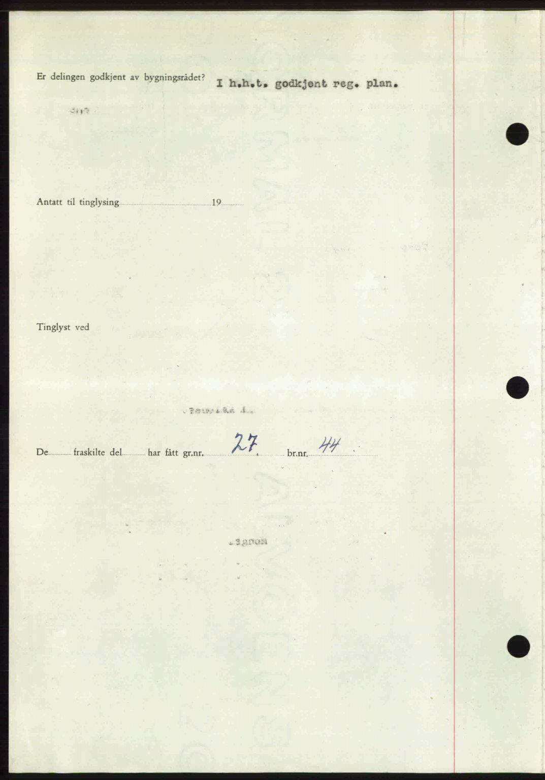 Romsdal sorenskriveri, AV/SAT-A-4149/1/2/2C: Mortgage book no. A32, 1950-1950, Diary no: : 870/1950