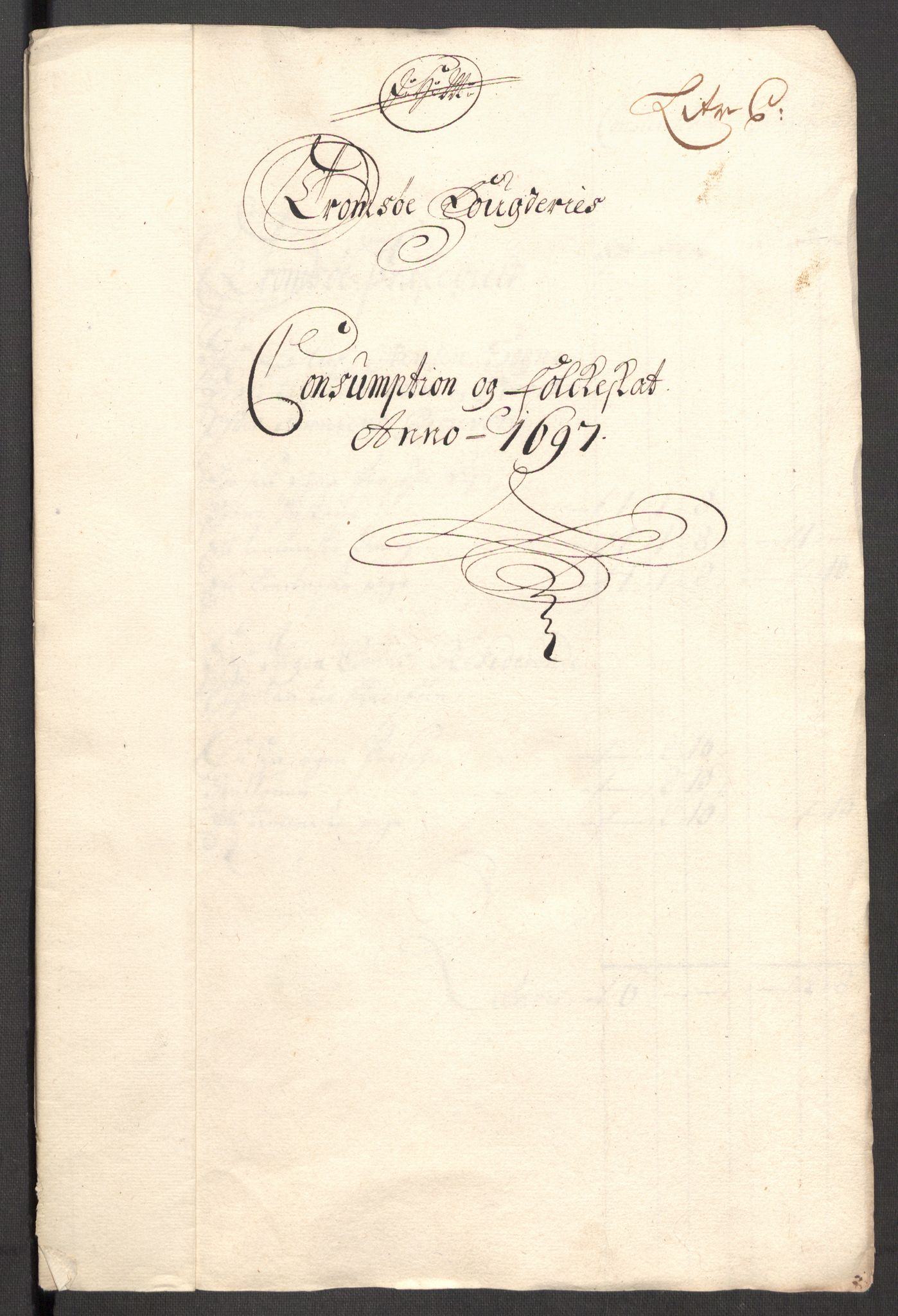 Rentekammeret inntil 1814, Reviderte regnskaper, Fogderegnskap, RA/EA-4092/R68/L4754: Fogderegnskap Senja og Troms, 1697-1699, p. 109