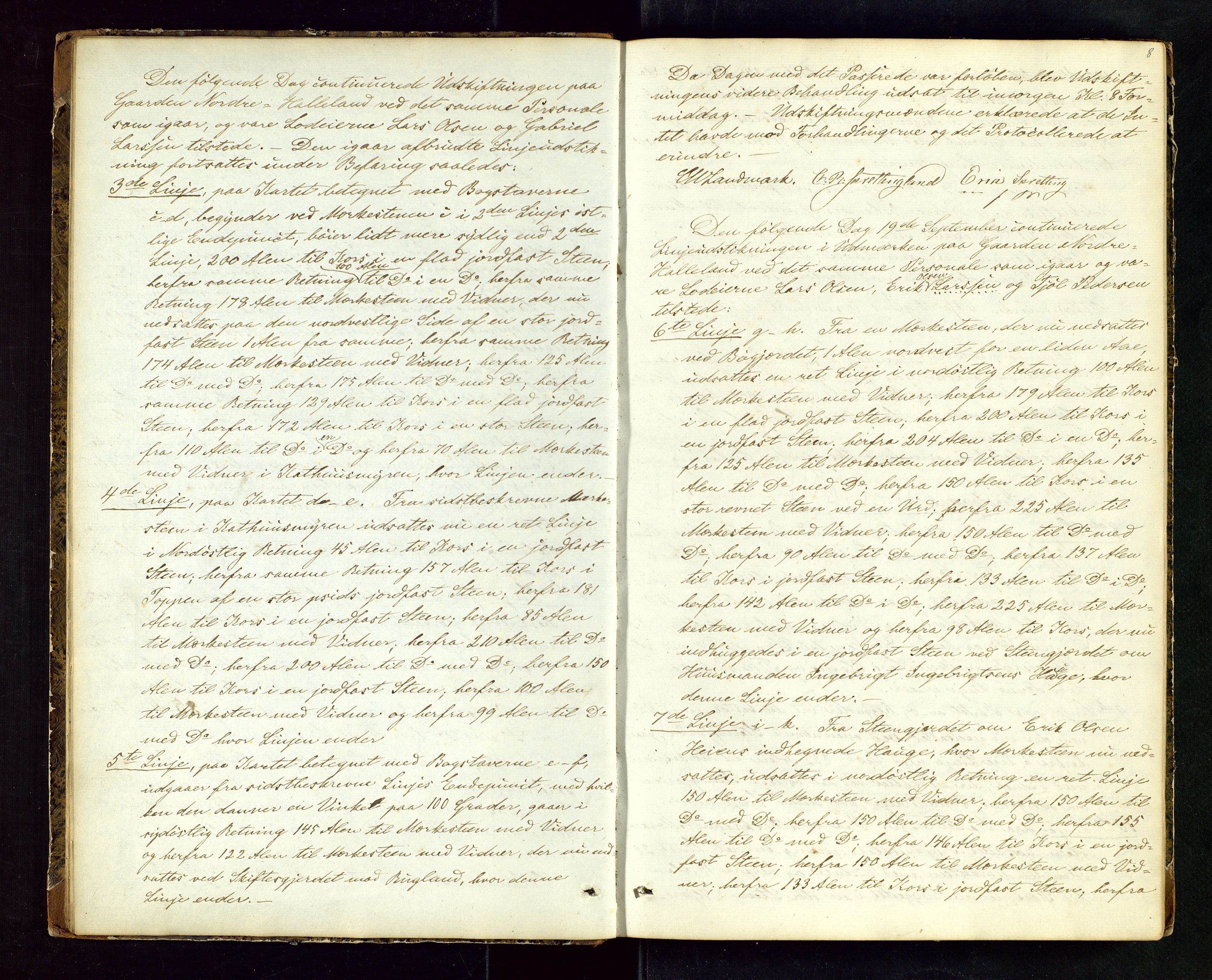 Rogaland jordskifterett, AV/SAST-A-102426/Oa/L0029: Forhandlingsprotokoll, 1863-1866, p. 8