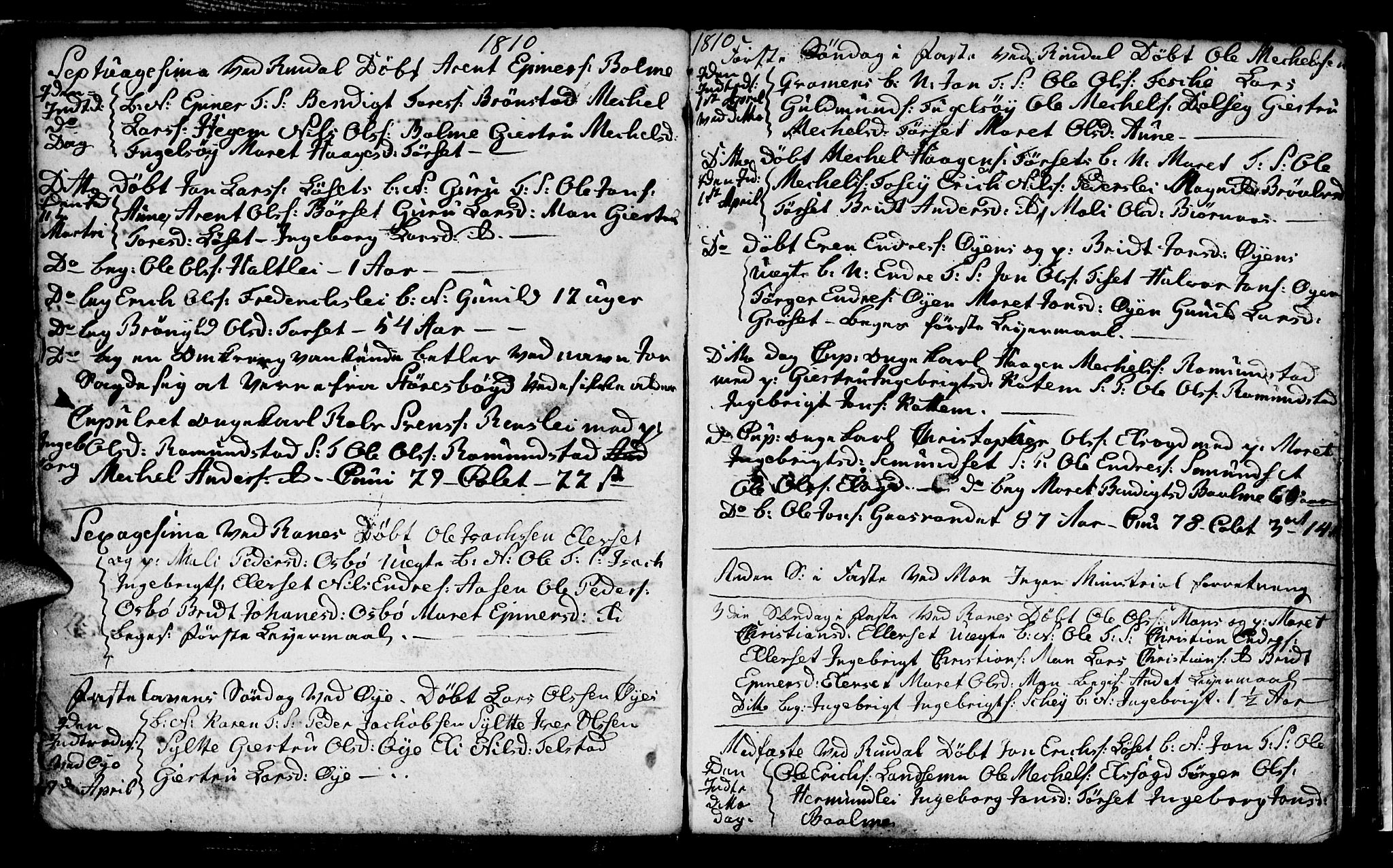 Ministerialprotokoller, klokkerbøker og fødselsregistre - Møre og Romsdal, AV/SAT-A-1454/595/L1049: Parish register (copy) no. 595C01, 1805-1819, p. 48