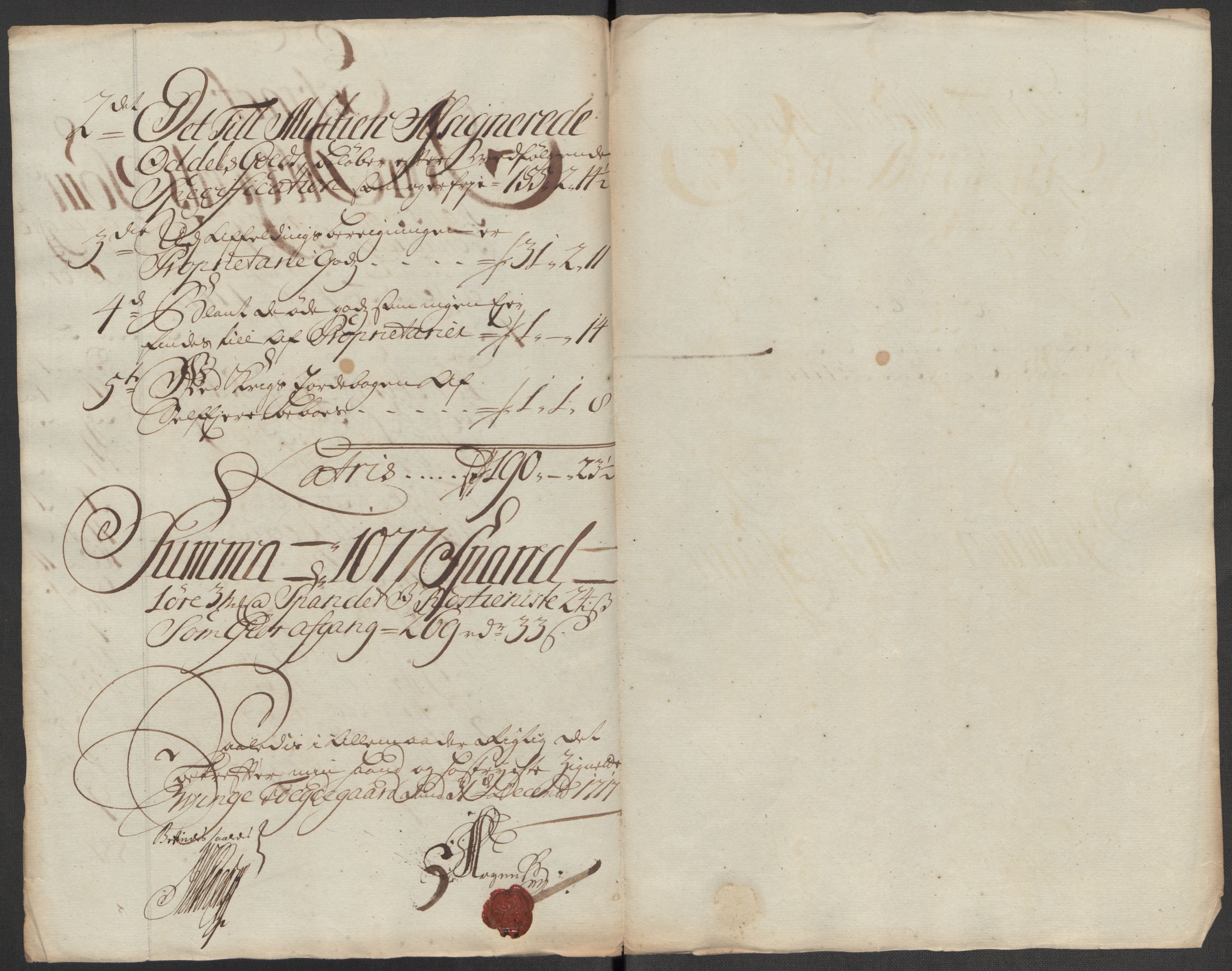 Rentekammeret inntil 1814, Reviderte regnskaper, Fogderegnskap, RA/EA-4092/R62/L4207: Fogderegnskap Stjørdal og Verdal, 1717, p. 97