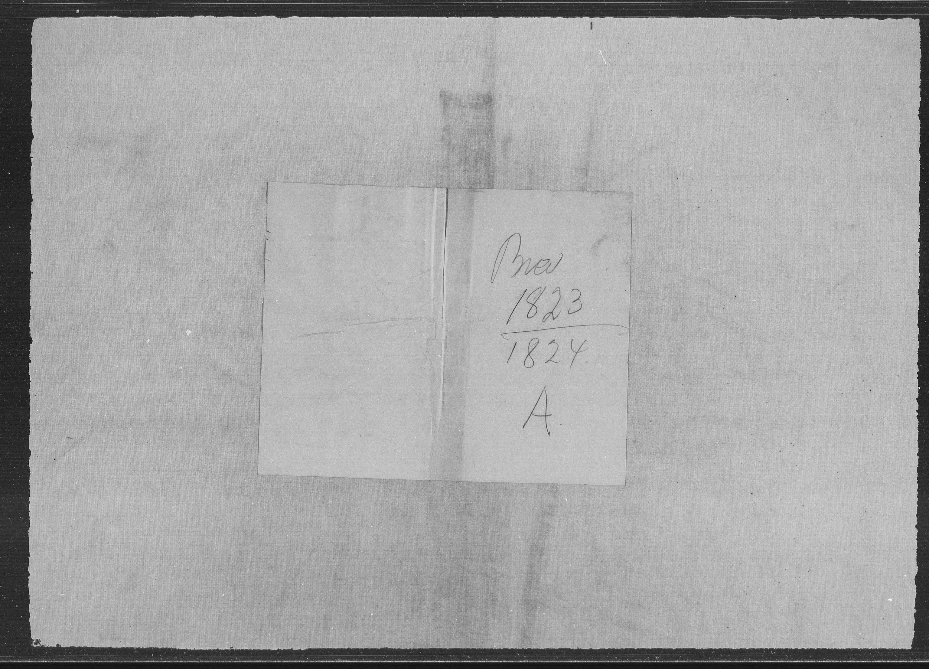 Modums Blaafarveværk, RA/PA-0157/G/Gb/L0091/0001: -- / Innkomne brev A - L, 1823-1824, p. 2