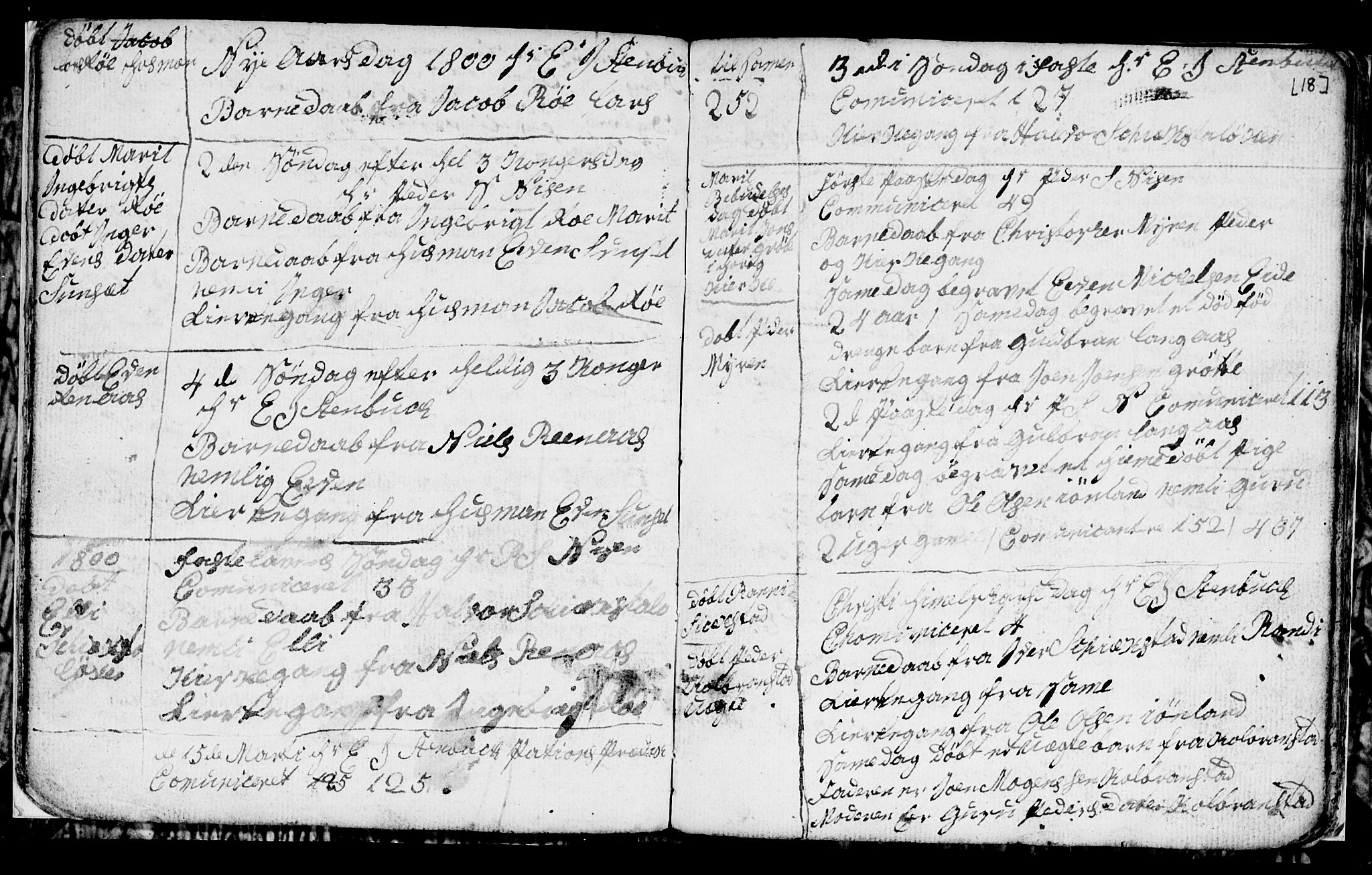 Ministerialprotokoller, klokkerbøker og fødselsregistre - Sør-Trøndelag, SAT/A-1456/694/L1129: Parish register (copy) no. 694C01, 1793-1815, p. 18